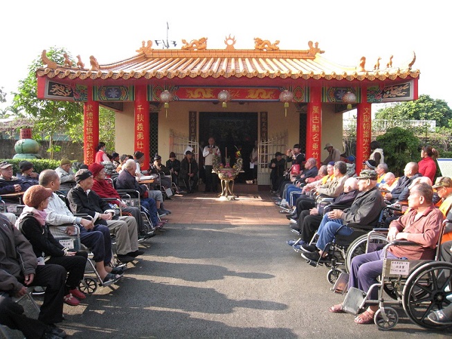 105年02月07日屏東榮家105年除夕祭天祈福活動