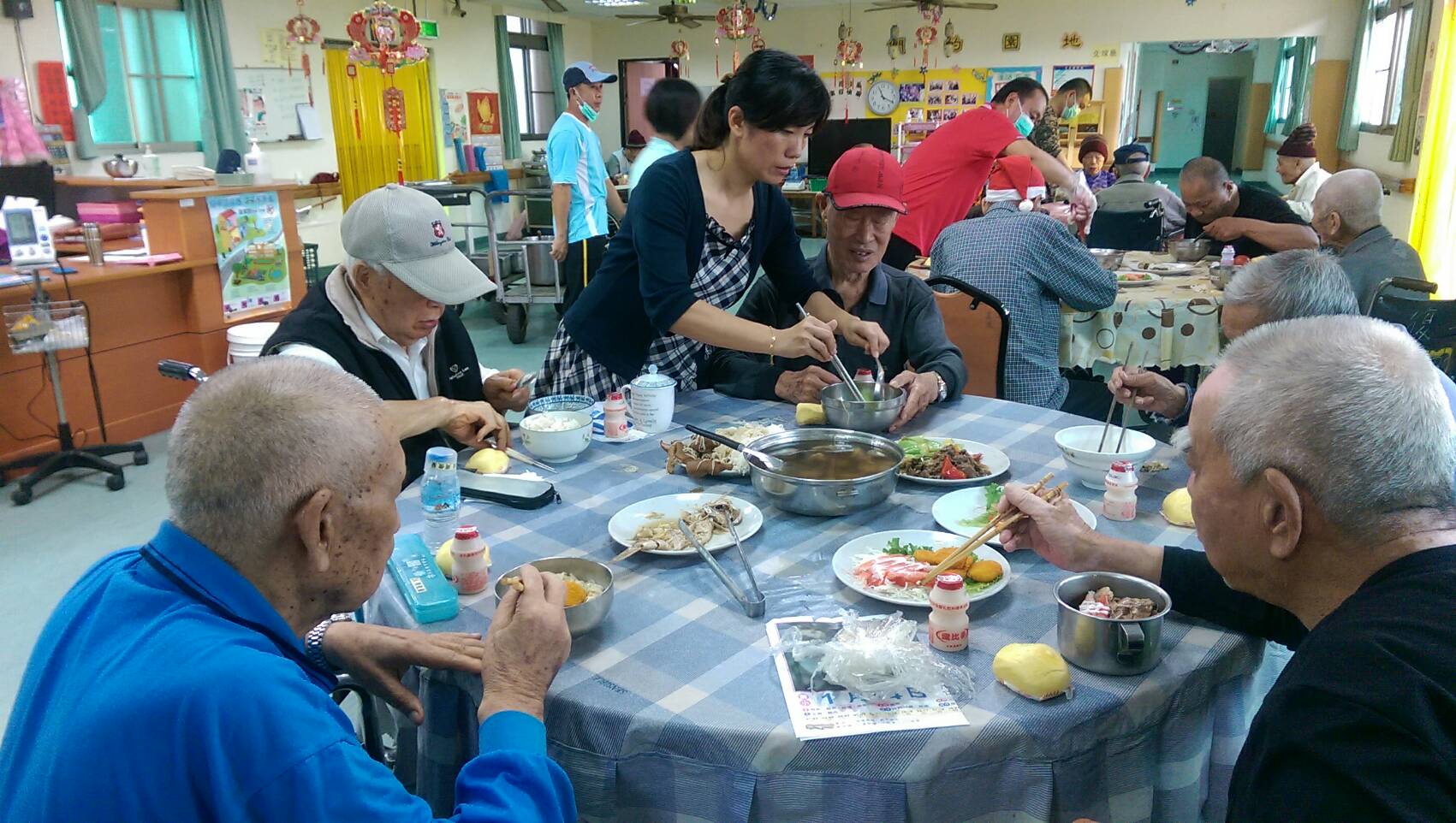 106年2月23日二月壽星我最大-信義堂榮民慶生花絮