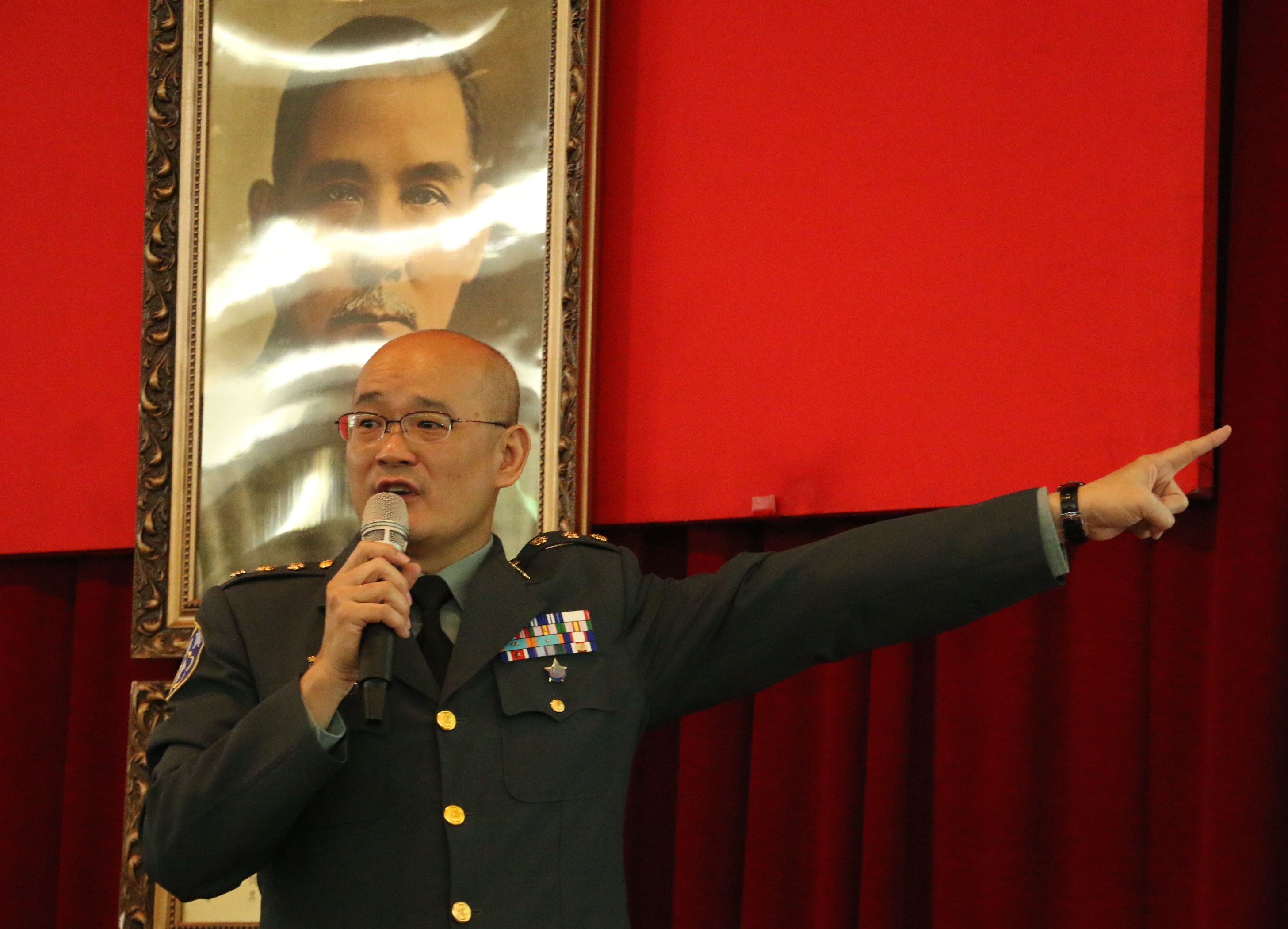 輔導會「紀念對日抗戰八十週年」專題演講 主講人:王惠民上校