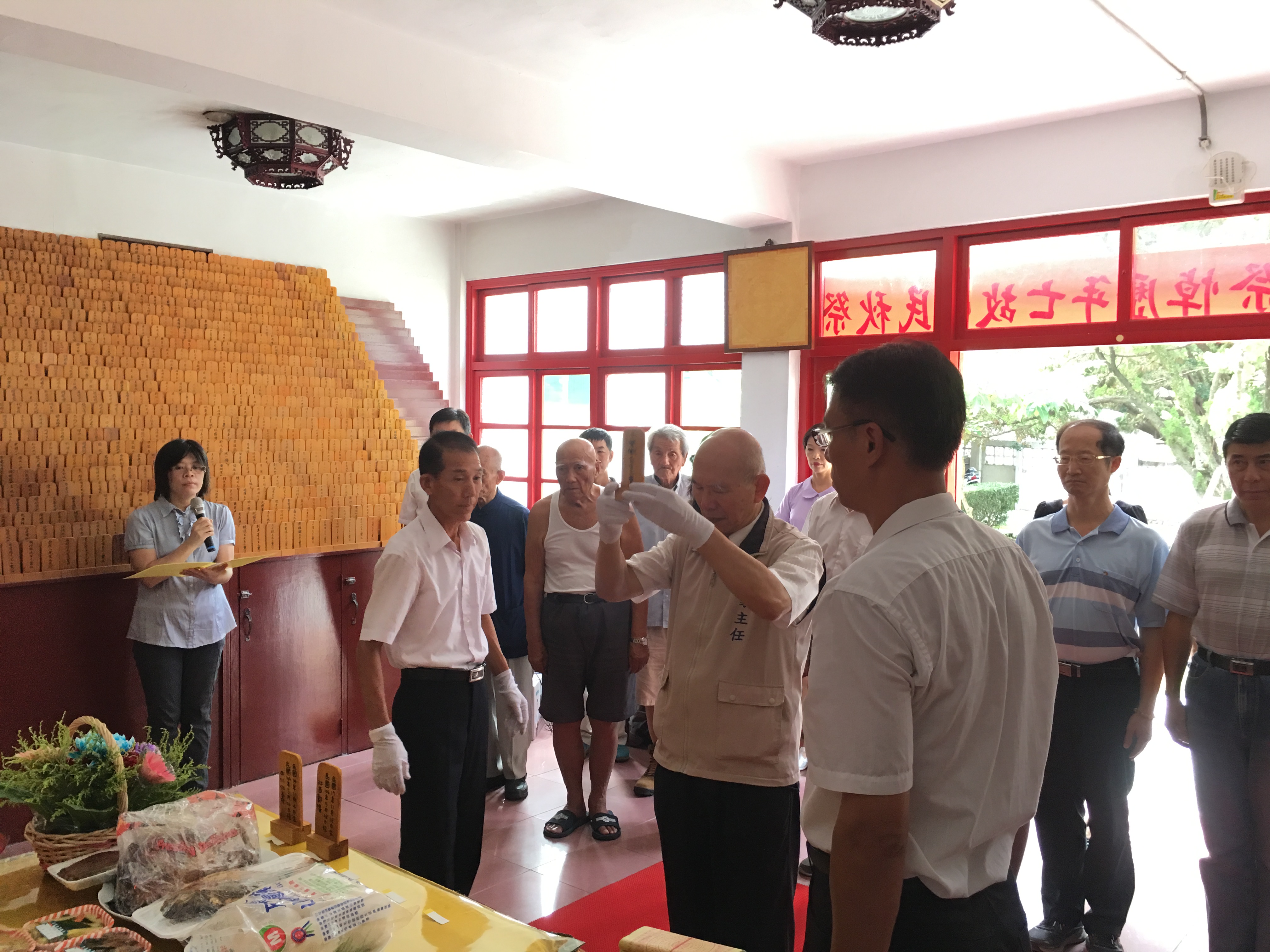 106年秋祭及亡故榮民牌位安厝典禮