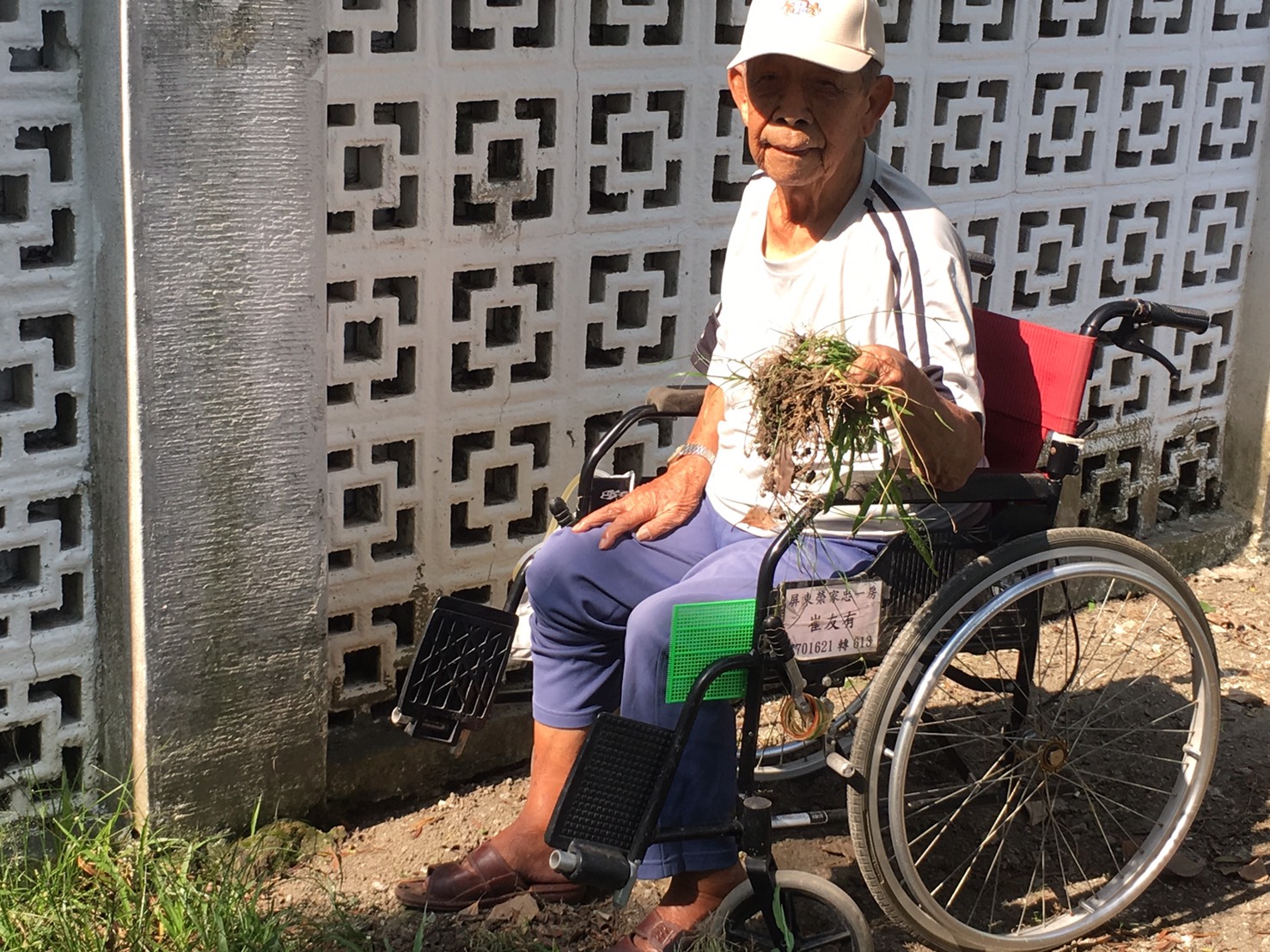 106年10月26日 崔伯伯揪感心整理花草護環境<忠孝堂照護花絮>