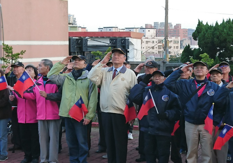 107年1月1日元旦榮家暨新竹市府升旗典禮