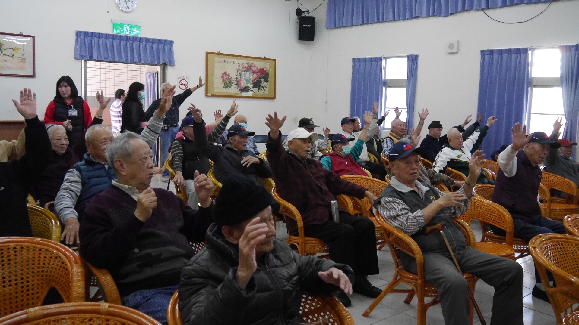 107年1月23日基督教松竹關懷協會敬老關懷活動