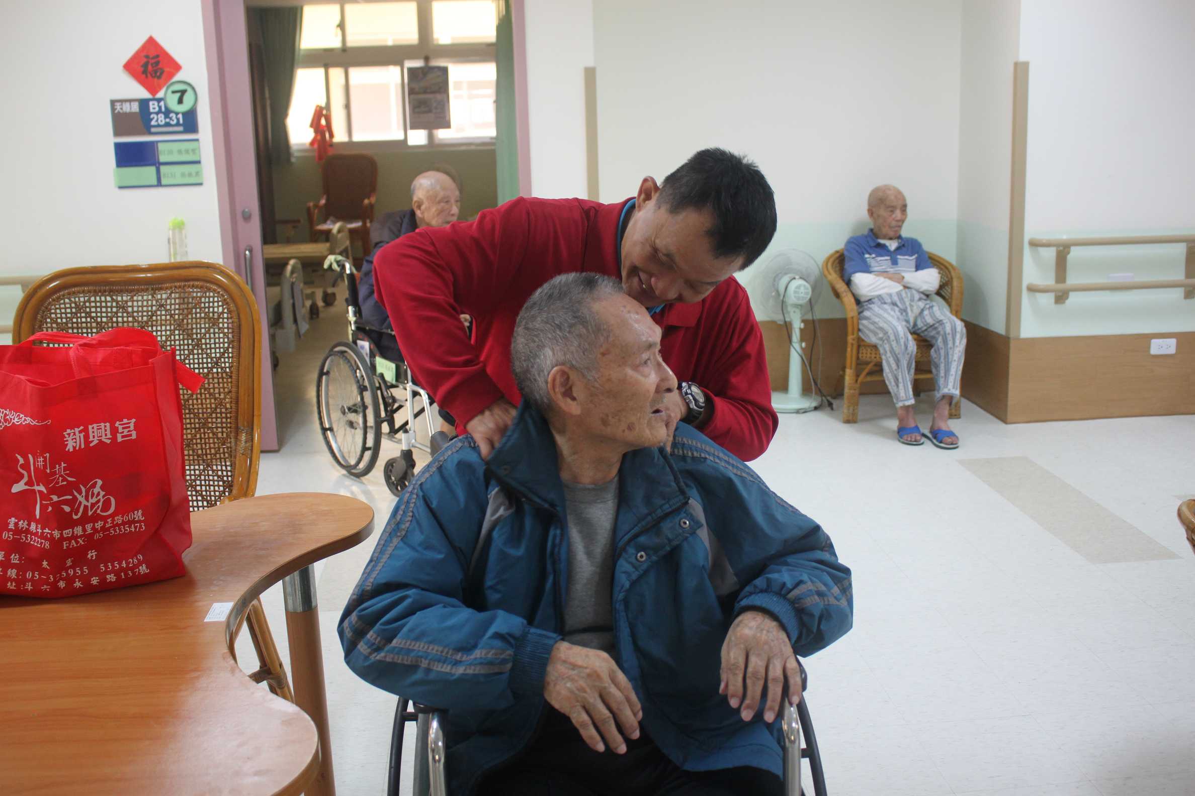 107年3月29日視障協會來家按摩