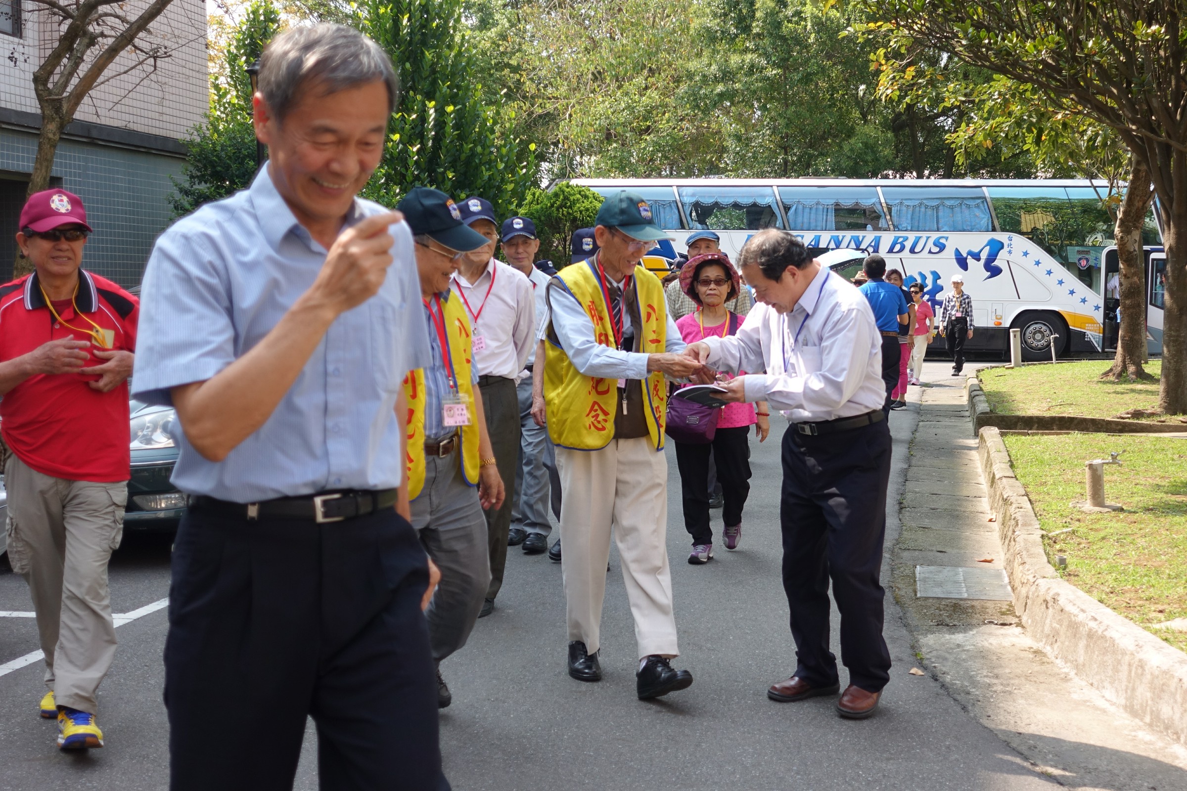 新北市八二三戰役戰友協會參訪八德榮家安養設施活動