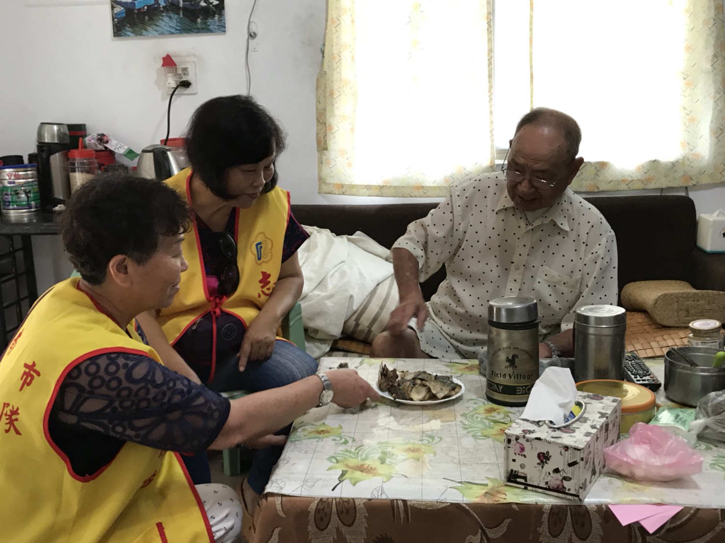 臺南市榮民服務處-107年4月21日榮欣志工訪視永康區榮民