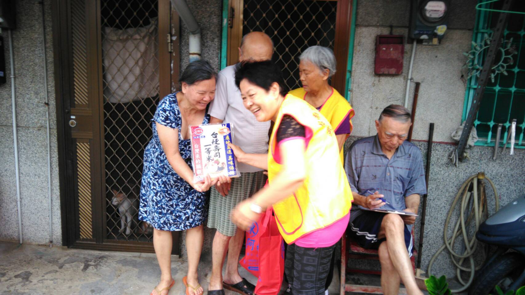 臺南市榮民服務處-10706榮欣志工訪視永康區榮民眷