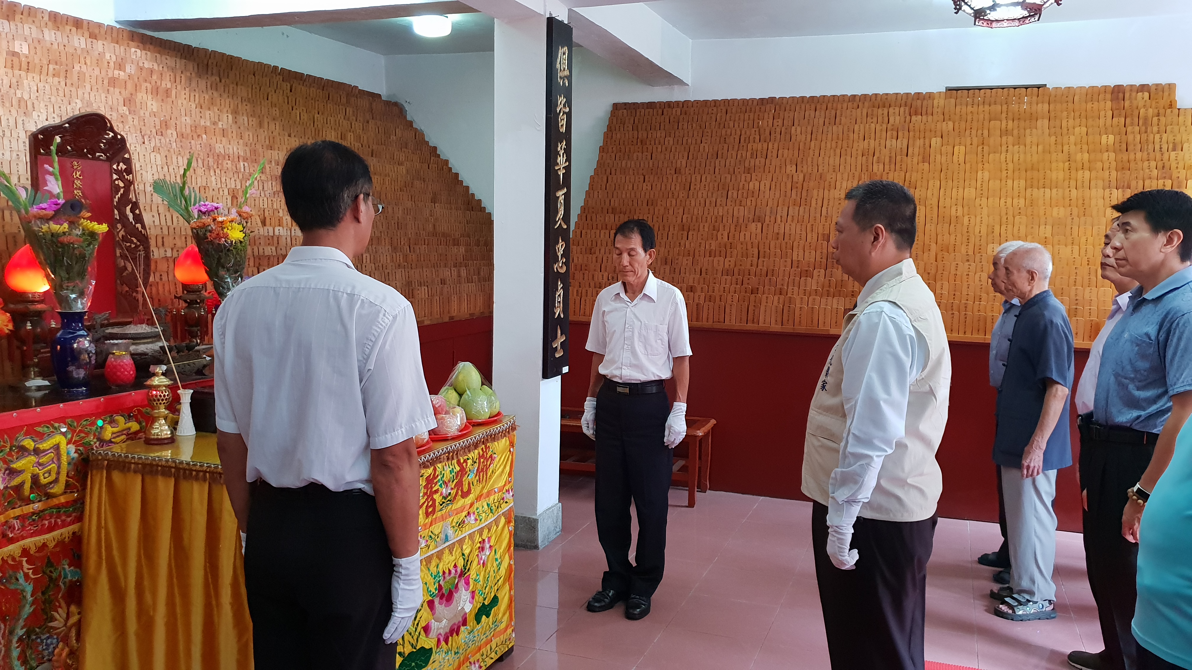 107年祭悼歷年在臺亡故榮民秋祭及安厝典禮