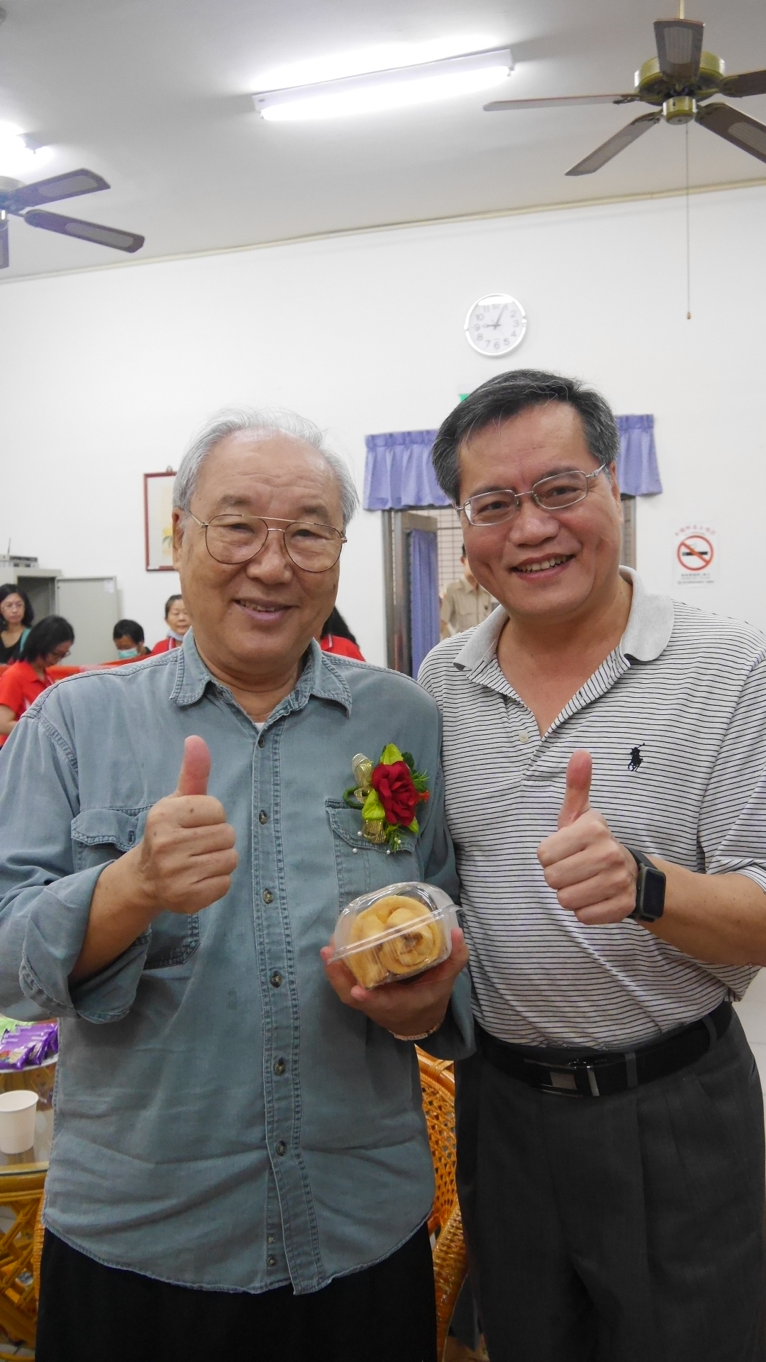 107年8月30日住民慶生茶會活動