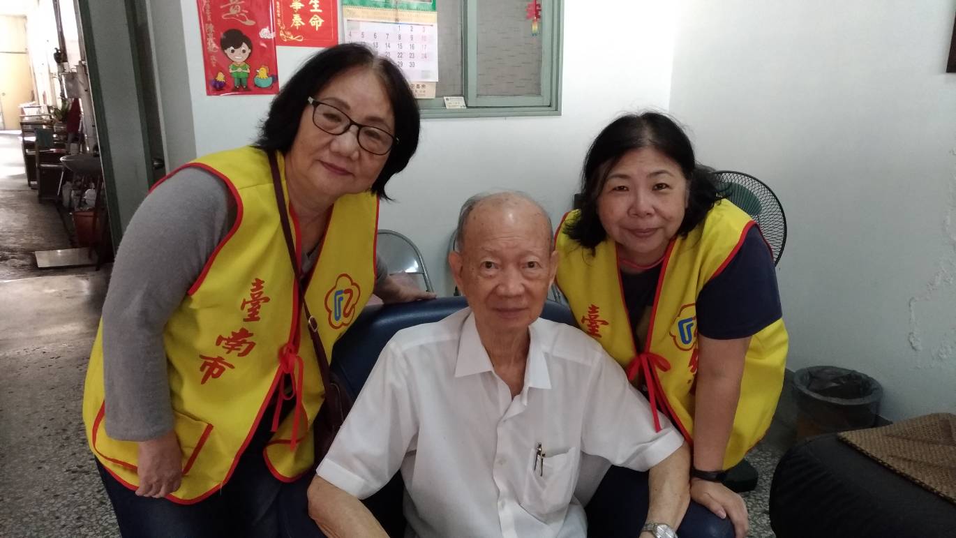 臺南市榮民服務處-10711榮欣志工訪視仁德區榮民眷
