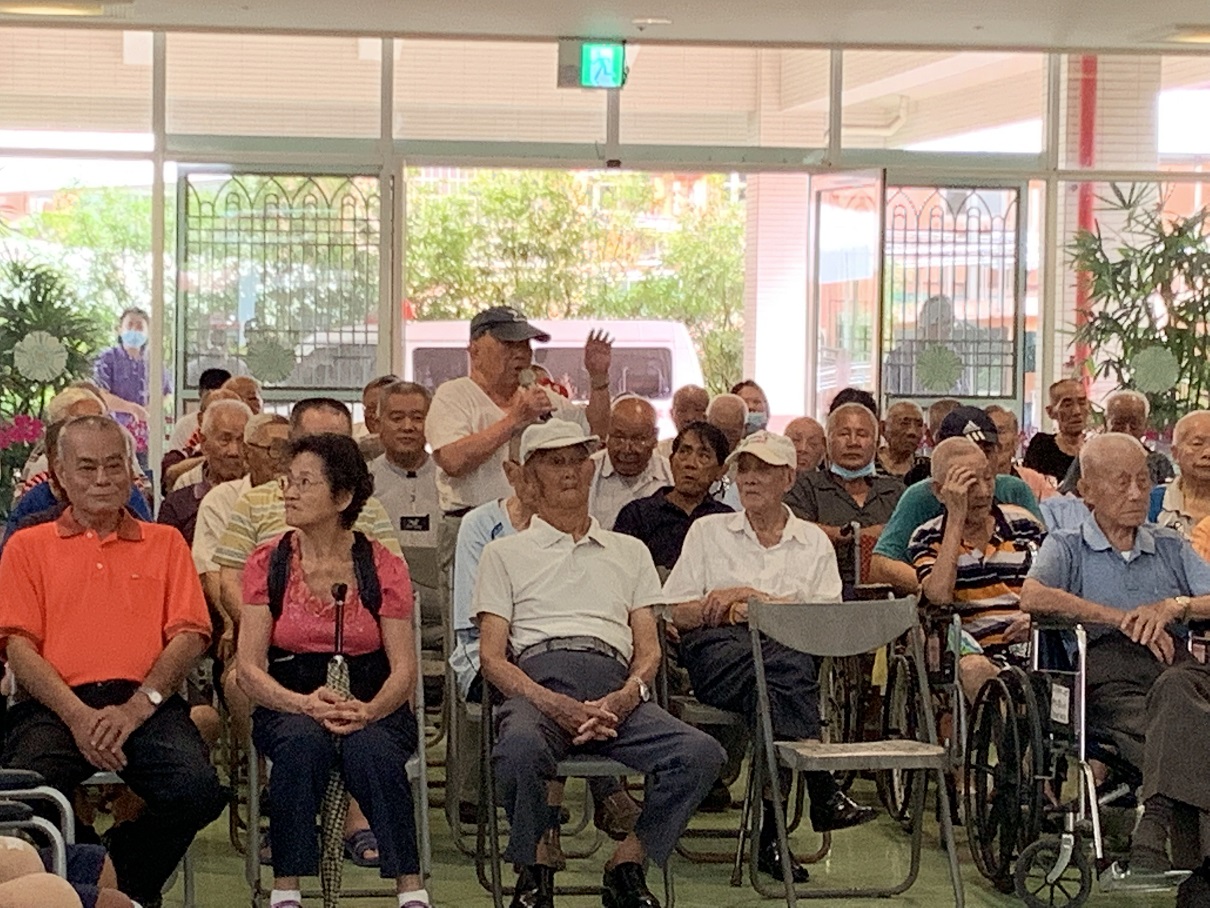 108年7月2日屏東榮家「與榮民有約」~傾聽住民心聲