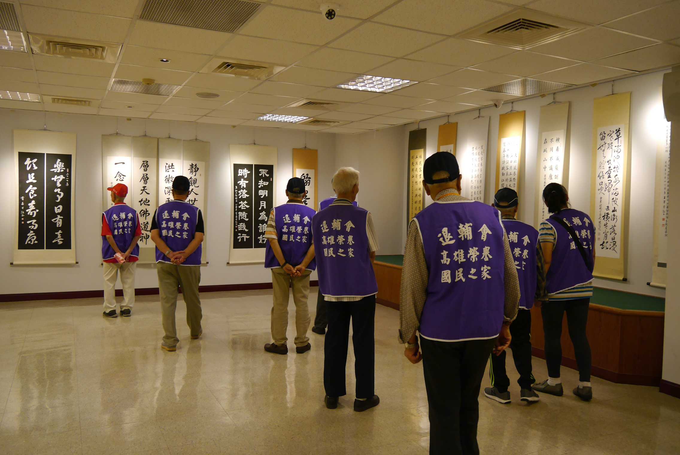 108年7月12日「書藝墨趣」長輩社教館觀摩趣