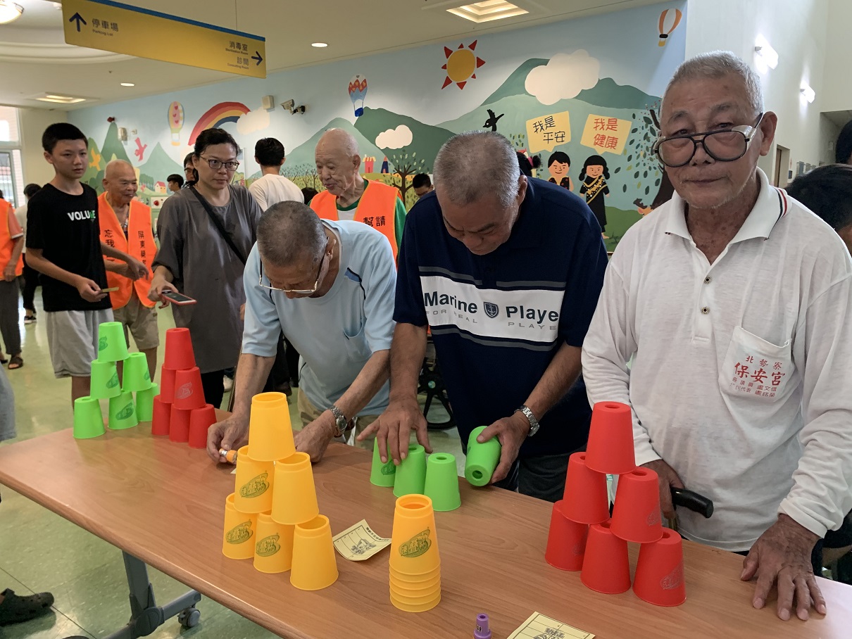 108年7月3日樂活手足球暑期環台服務蒞屏東榮家志願服務