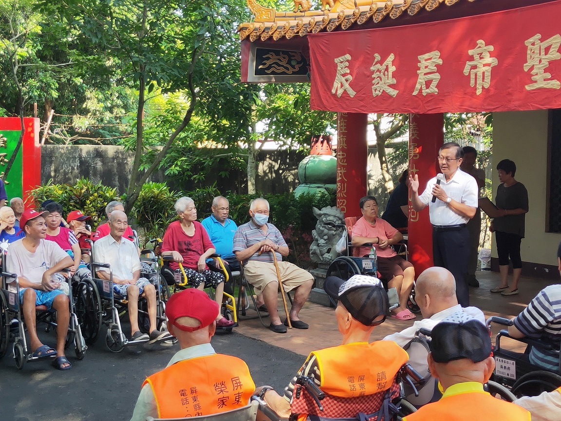 108年7月26日屏東榮家文武廟舉行「關聖帝君聖誕日」追思祭典