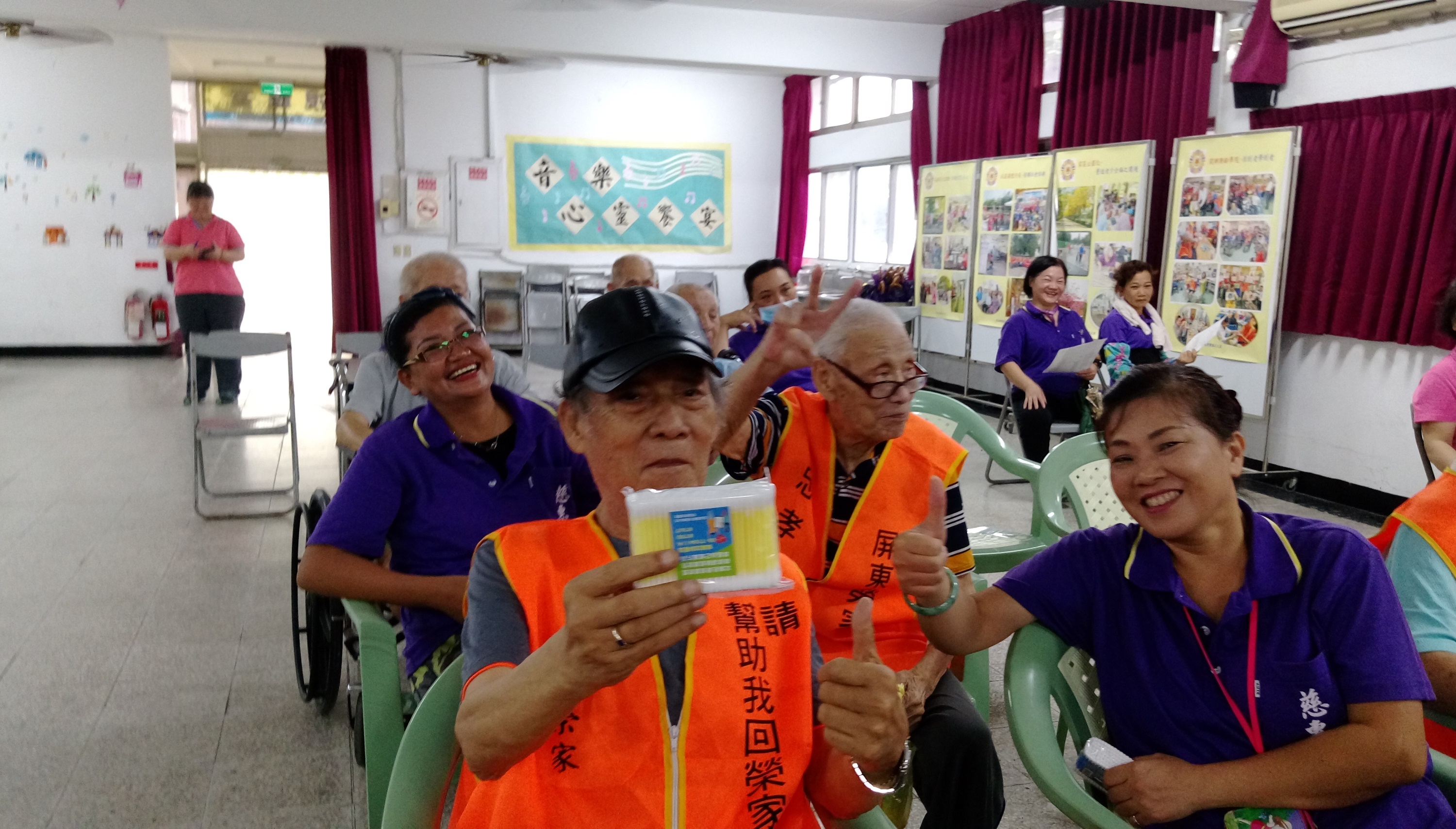 108年9月4日屏東榮家辦理「用藥安全宣導-老人用藥」教育訓練~守護住民用藥安全。