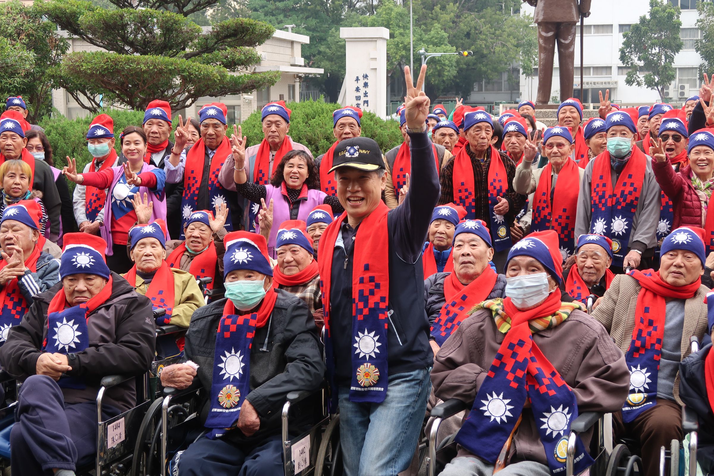 神采飛揚、歌聲嘹亮~高雄榮家歡慶109年元旦