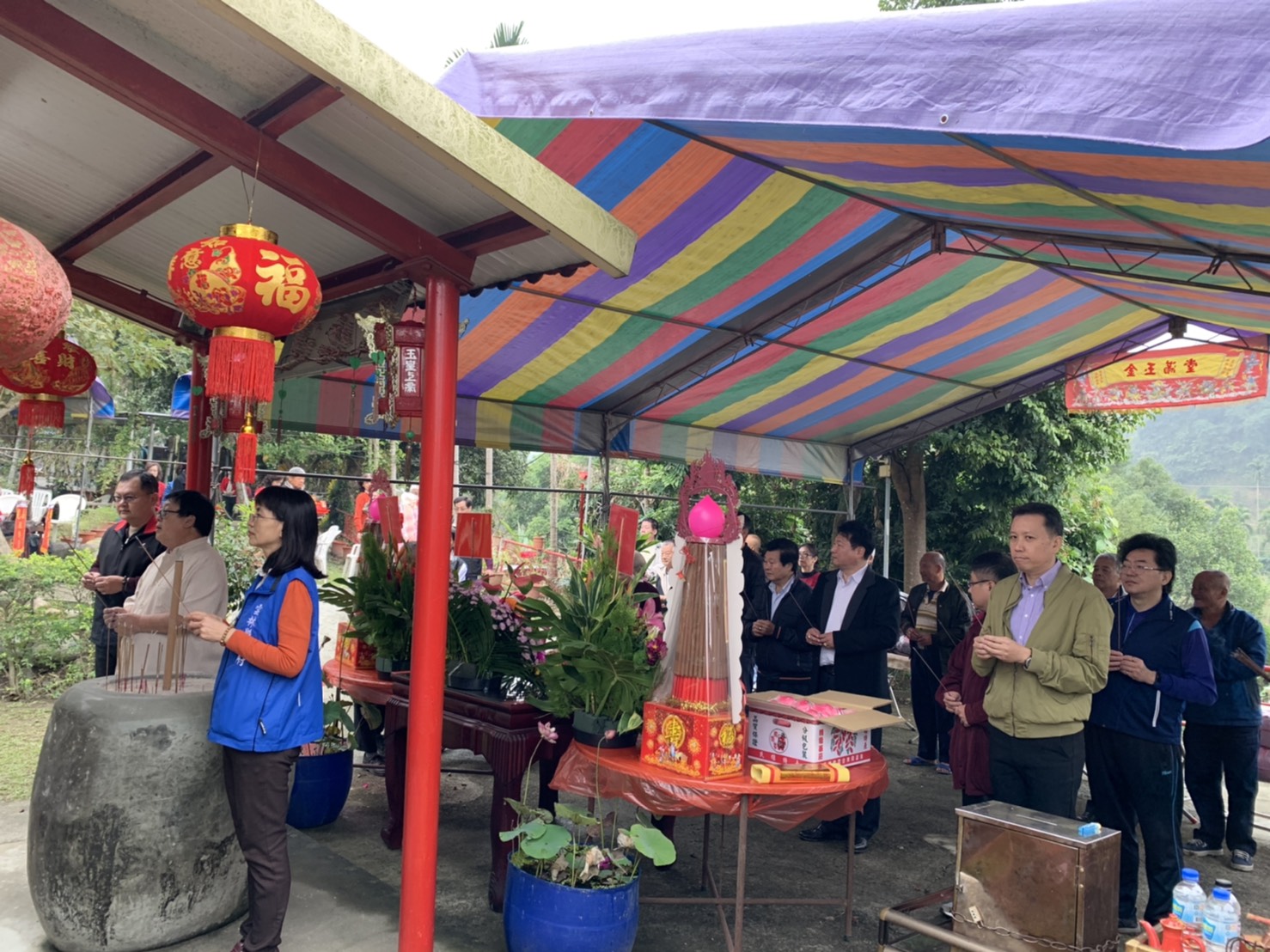 1古坑鄉大埔進德宮宮慶團拜祝壽及歲末寒冬送暖公益活動