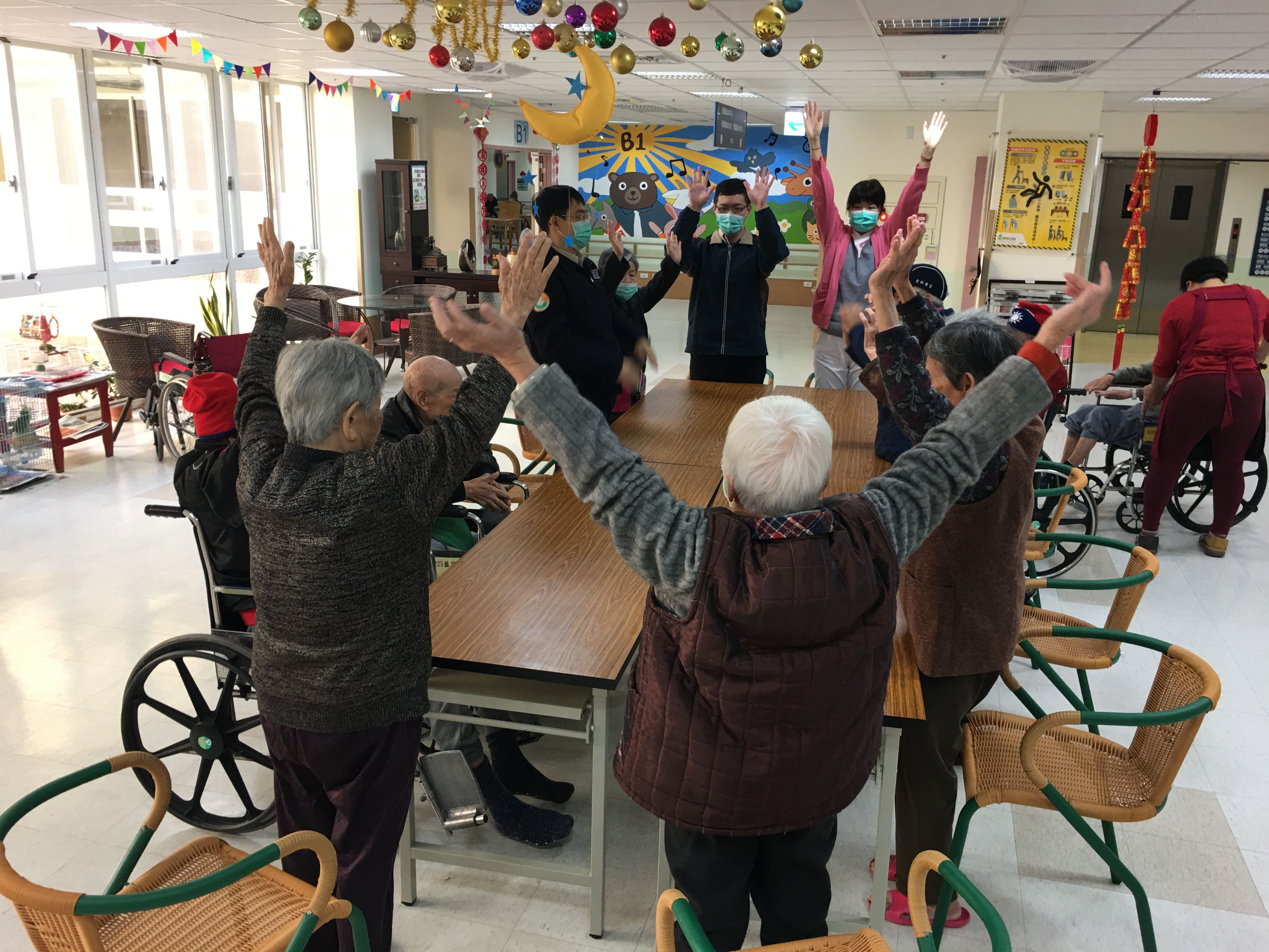 109年2月3日住民坐站訓練