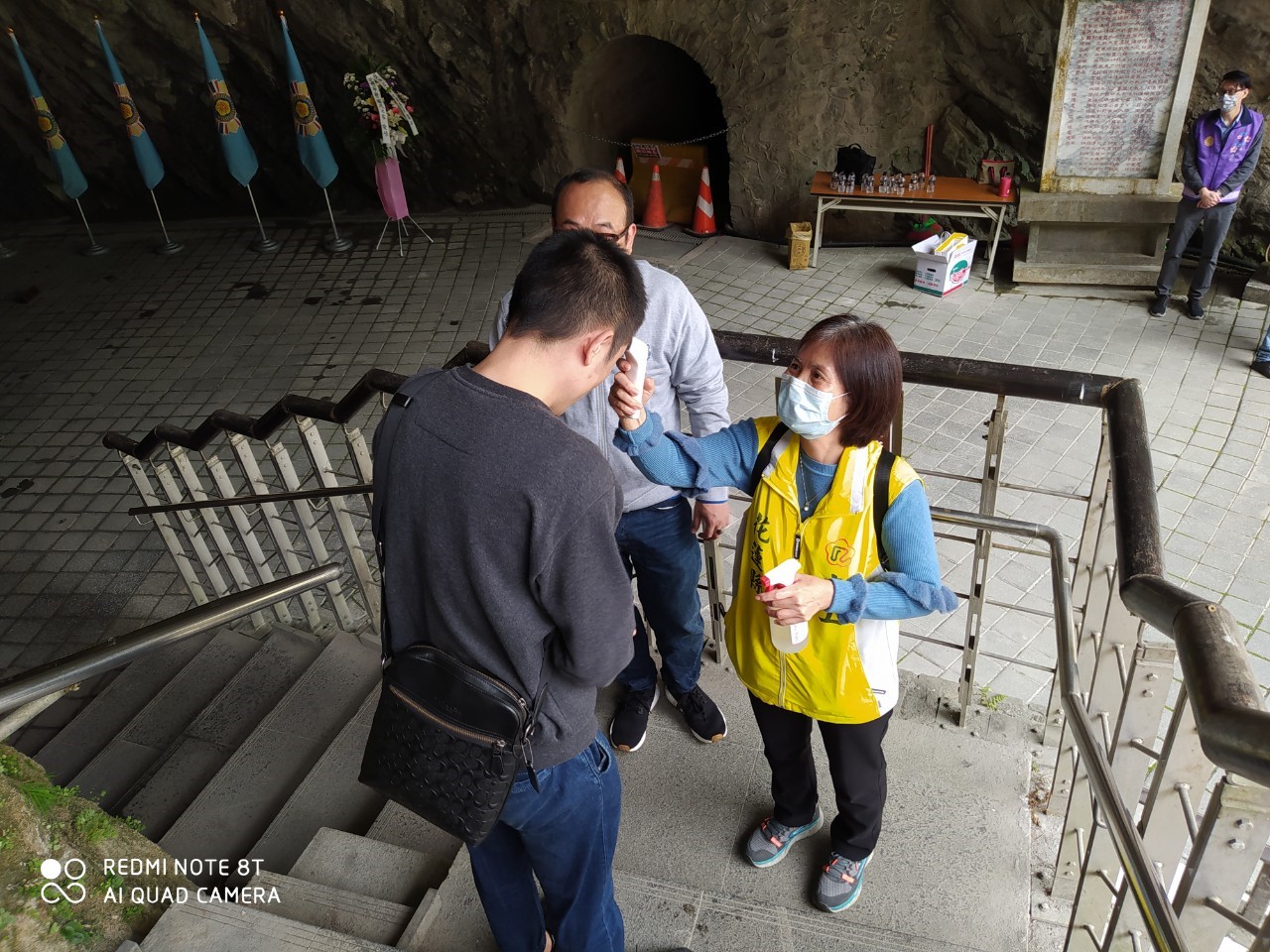 本處榮欣志工-協助太魯閣長春祠-彌陀巖協助109年紀念開闢東西橫貫公路殞命榮民前輩-春季祭祀典禮