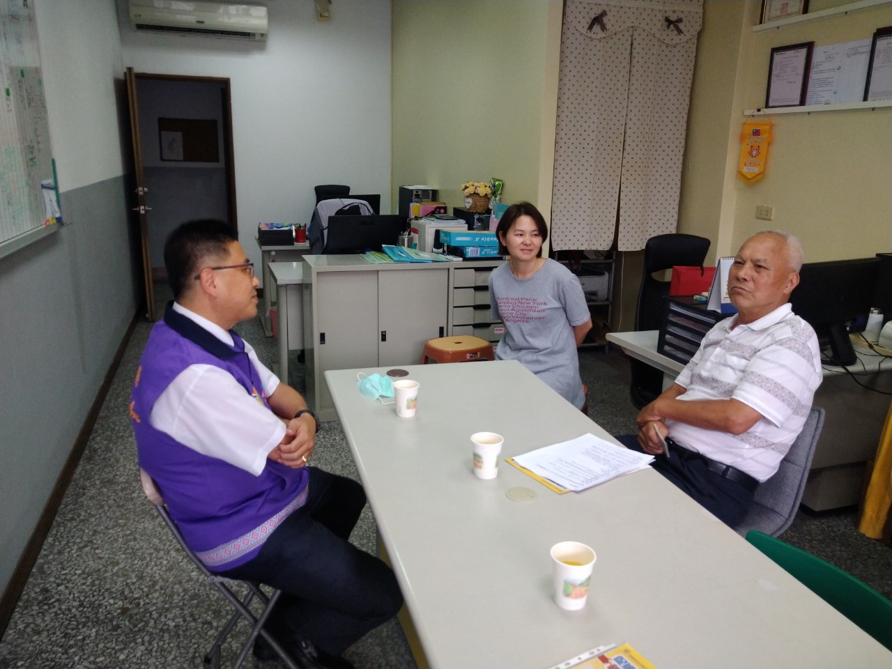 花蓮縣榮民服務處與社團法人花蓮縣勞工安全衛生教育協進會締造職訓、就業聯盟