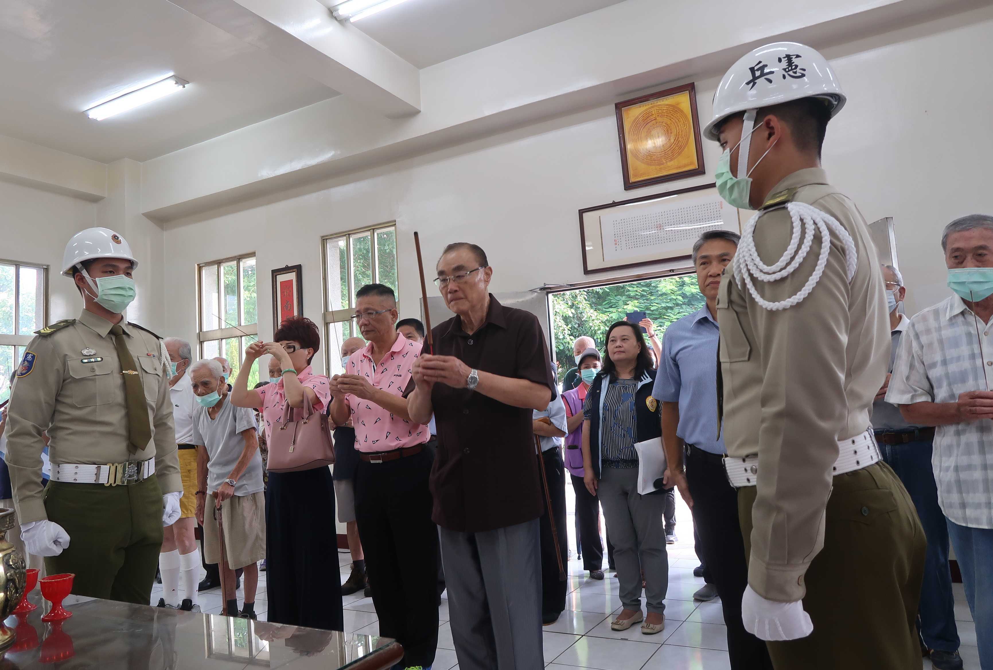 高雄榮家榮靈祠竣工典禮 大鵬主委親臨主持 祈求榮家長輩健康快樂、平安吉祥