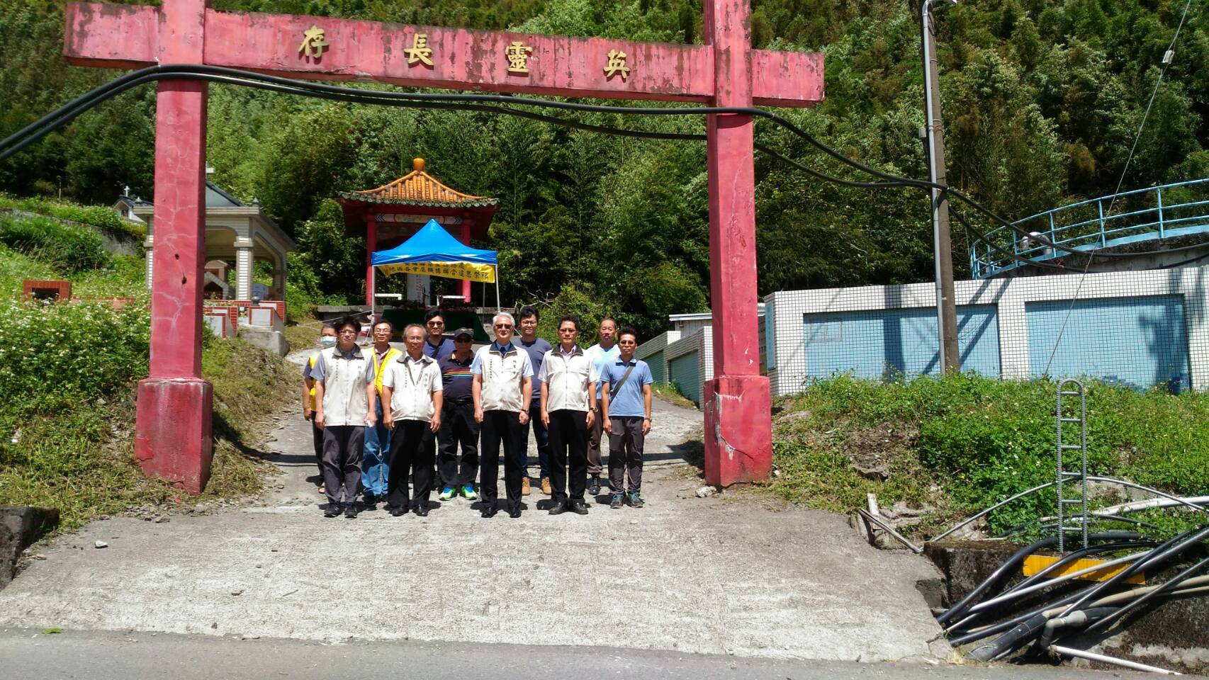 宜蘭縣榮民服務處辦理橫貫公路宜蘭支線殉職榮民追思秋祭活動