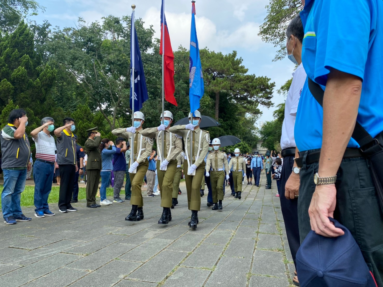 嘉義榮服處辦理109年秋祭國殤祭祀典禮 緬懷先賢先烈