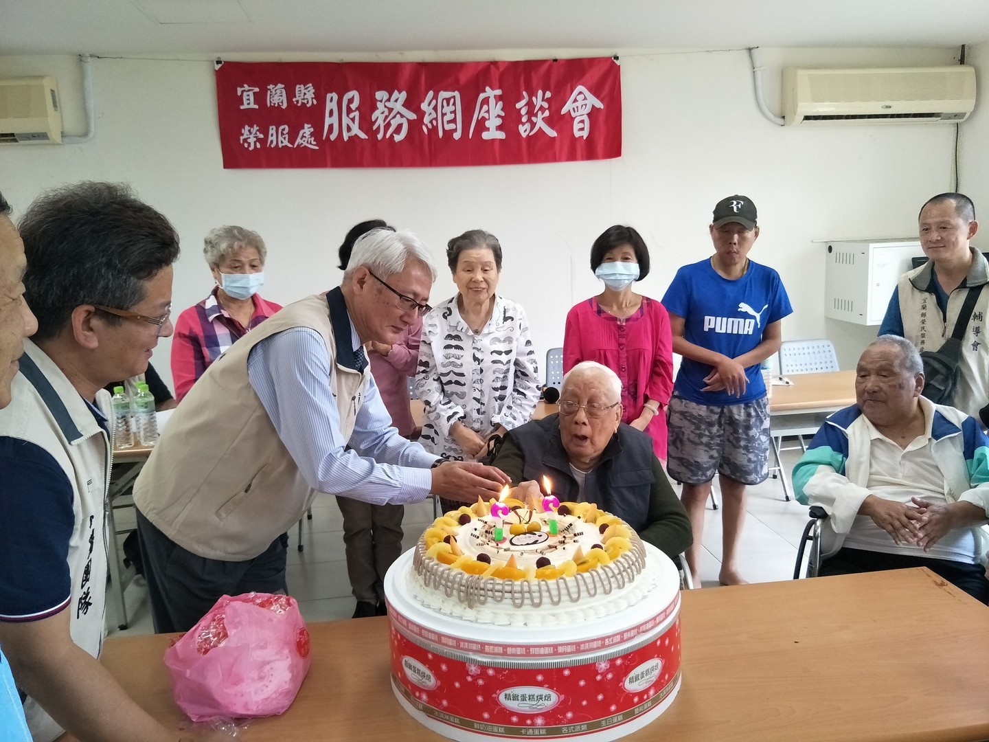 宜蘭縣榮服處擴大關懷服務，舉辦宜蘭市榮民座談會