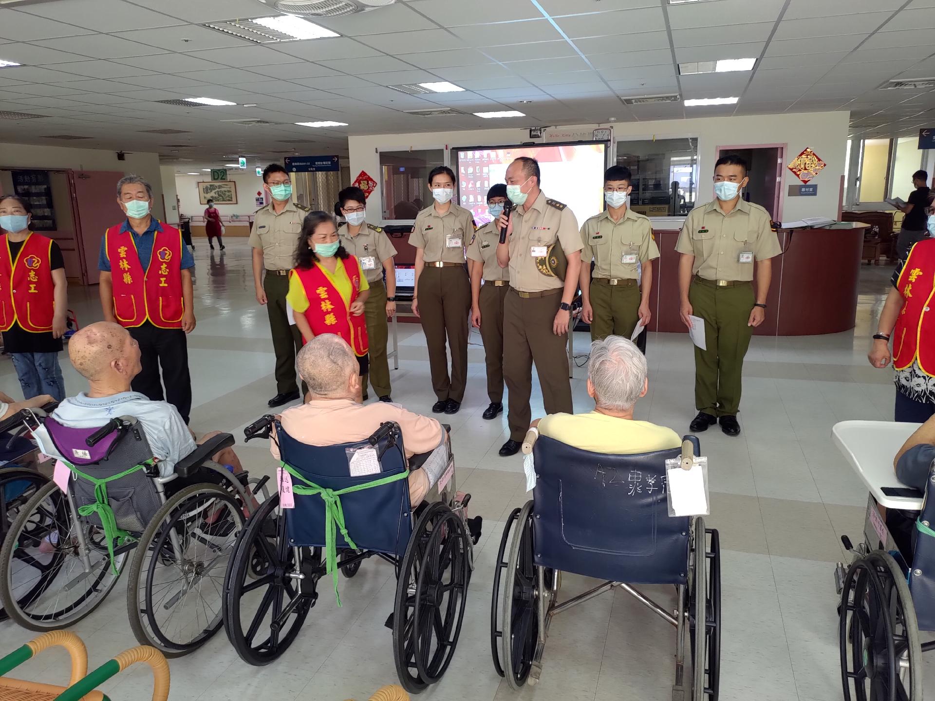 雲林憲兵隊軍人節關懷慰問活動