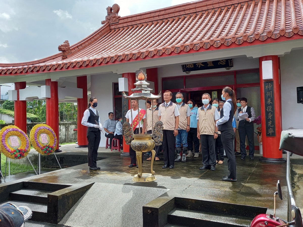 109年08月28日屏東榮家「秋祭祭悼歷年亡故榮民暨中元普渡」