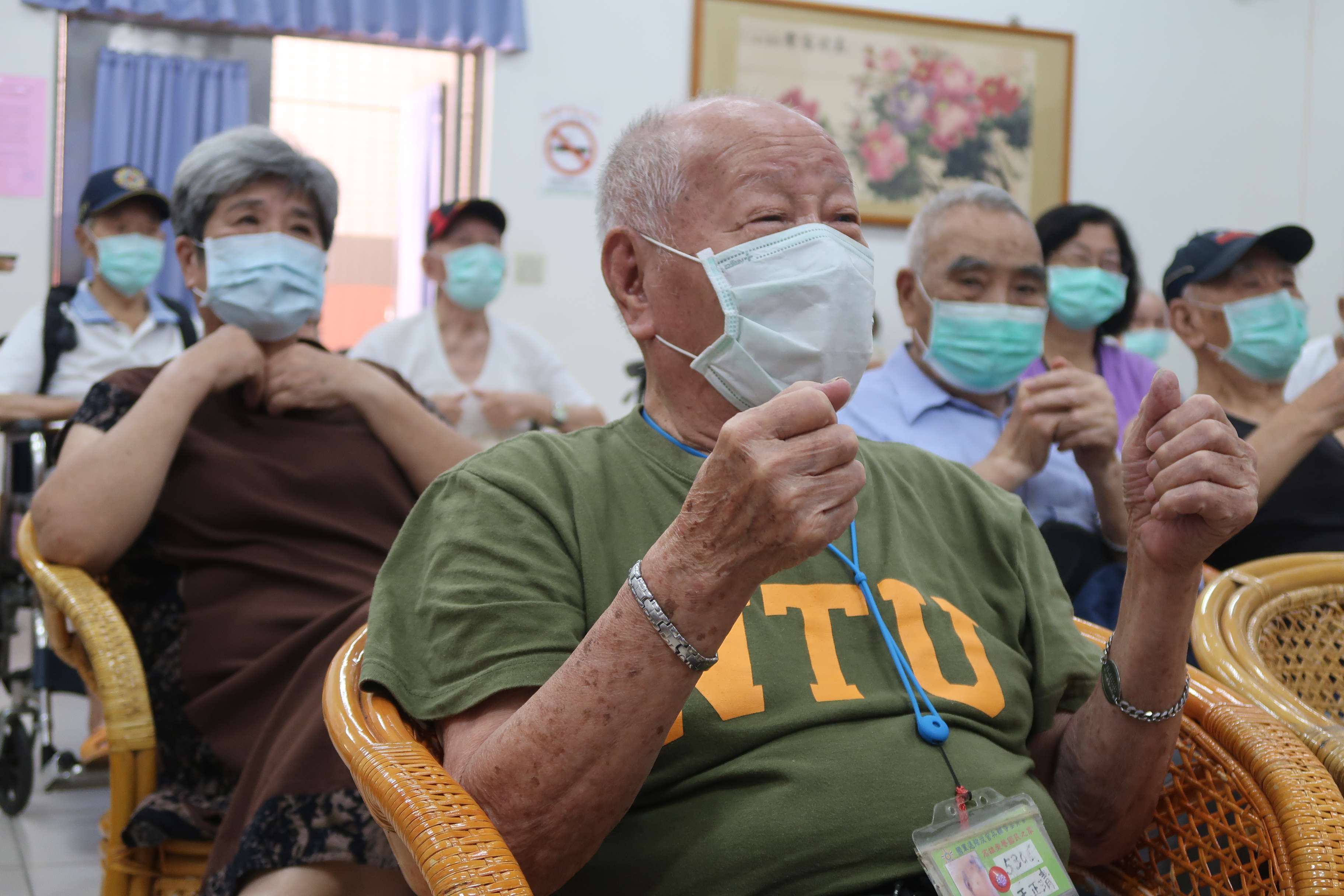 松竹關懷協會福音出擊 靈性關懷鼓勵長輩給自己滿滿的祝福