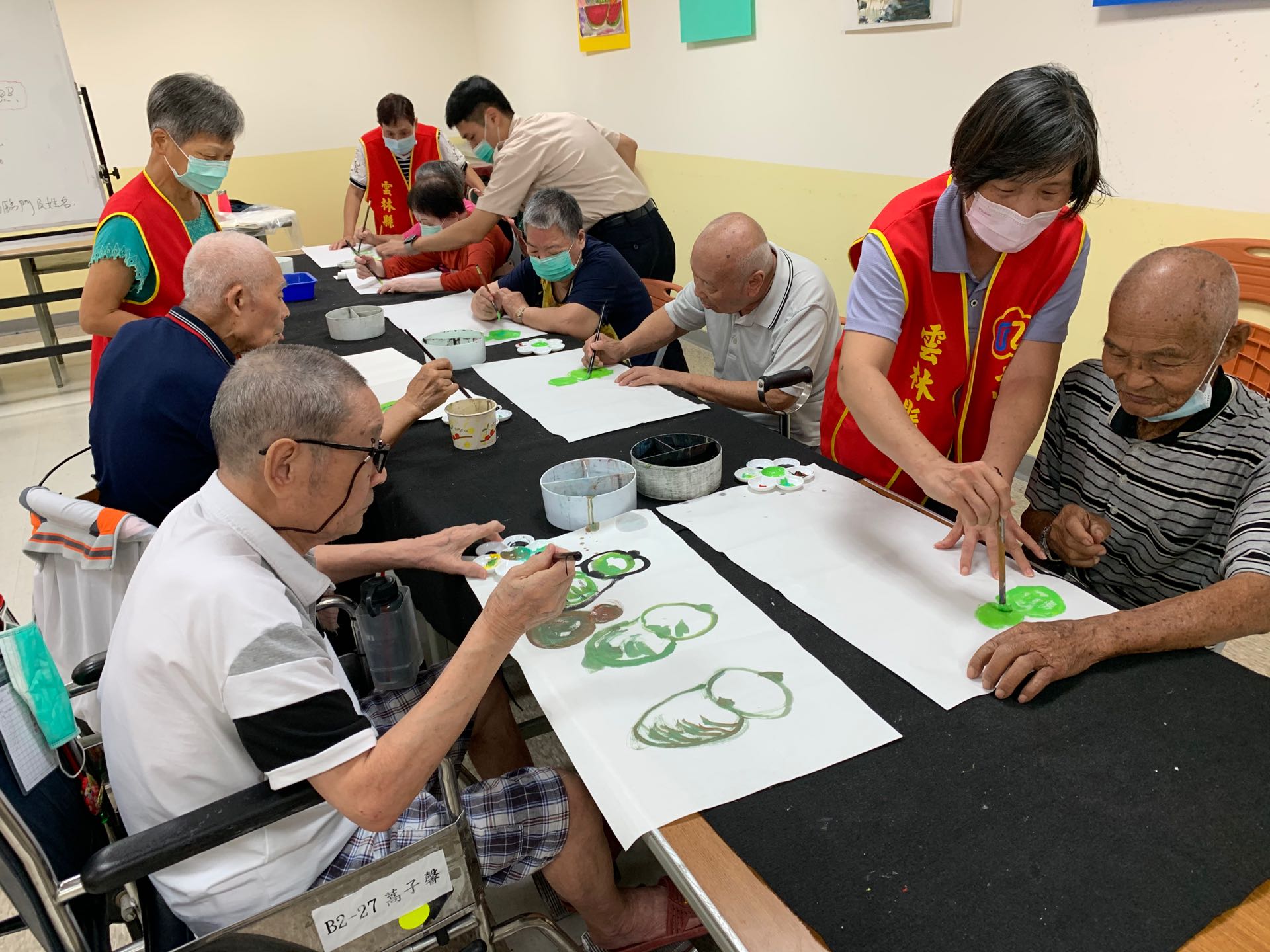 109年9月3日銀寶學苑-繪畫紓壓課程(一)