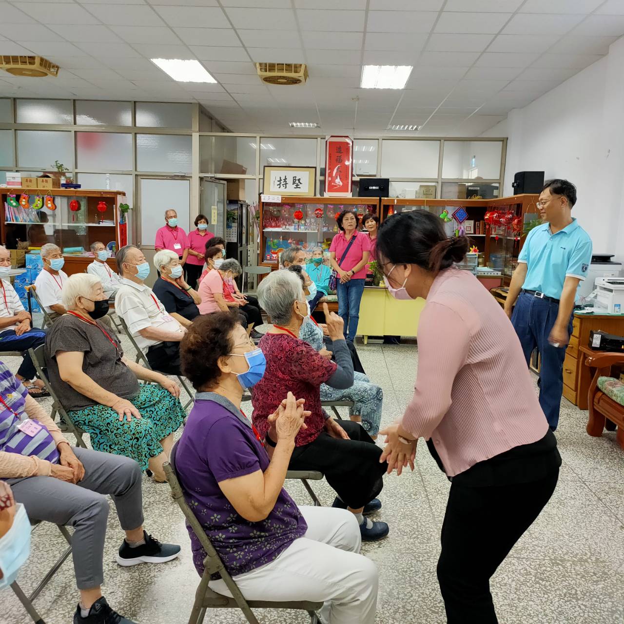 109年10月05日宏榮里社區關懷據點健康講座