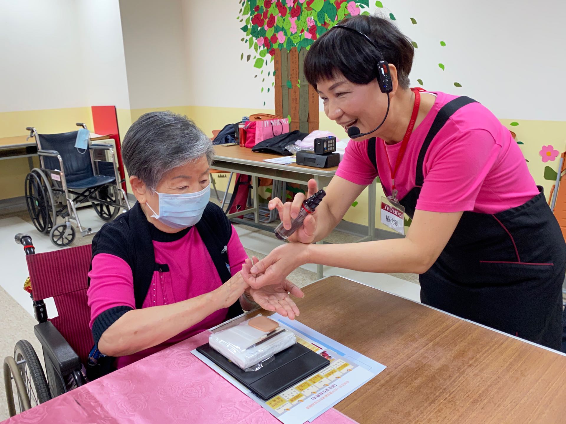 109年11月12日資生堂化妝療法課程