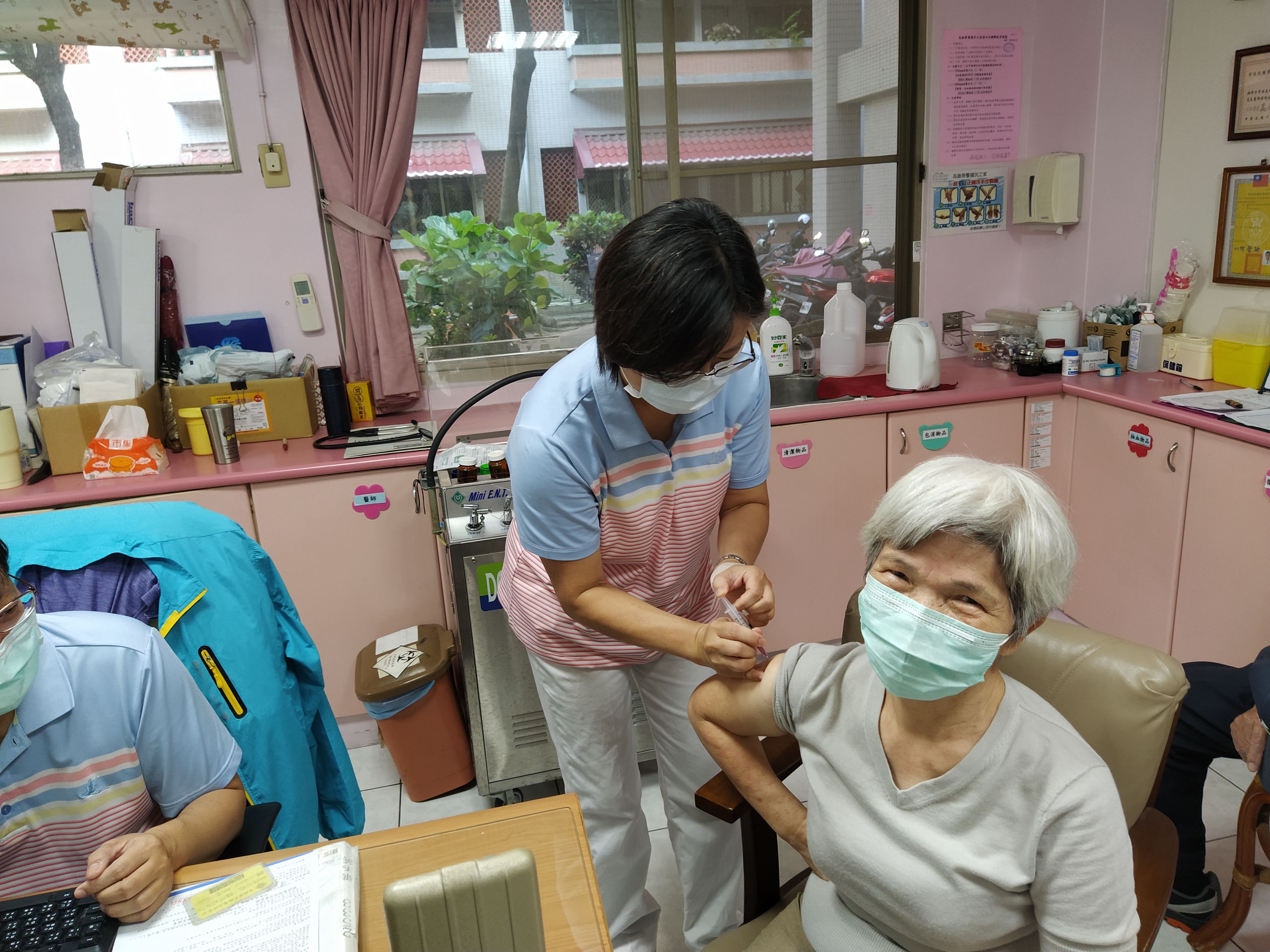 高雄榮家「109年住民肺炎鏈球菌疫苗施打」