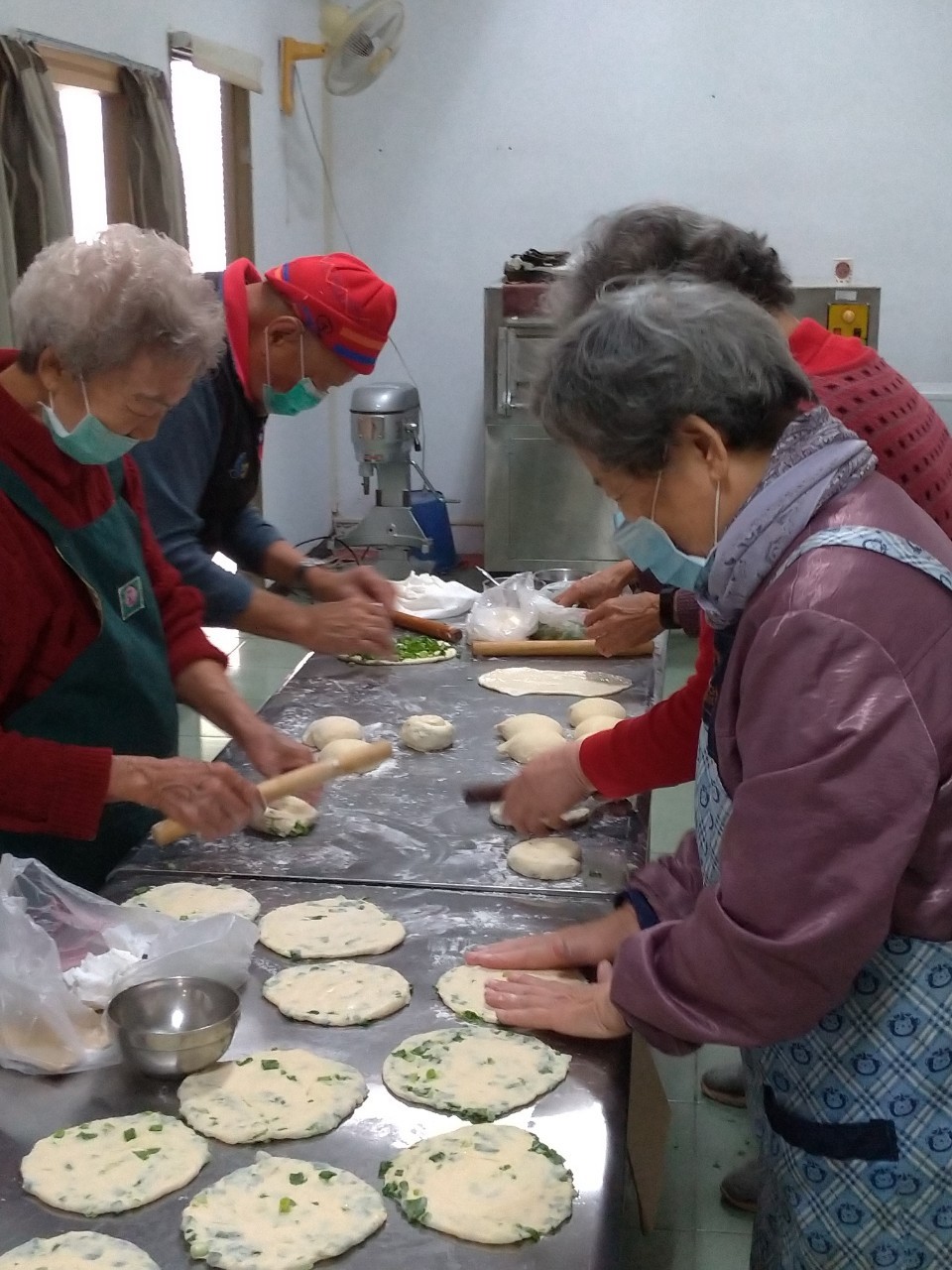 住民職能活動~手作家鄉味蔥油餅