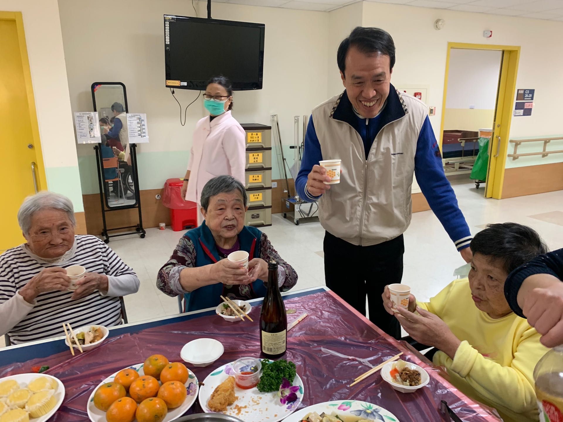 110年1月27日壽星住民慶生餐會