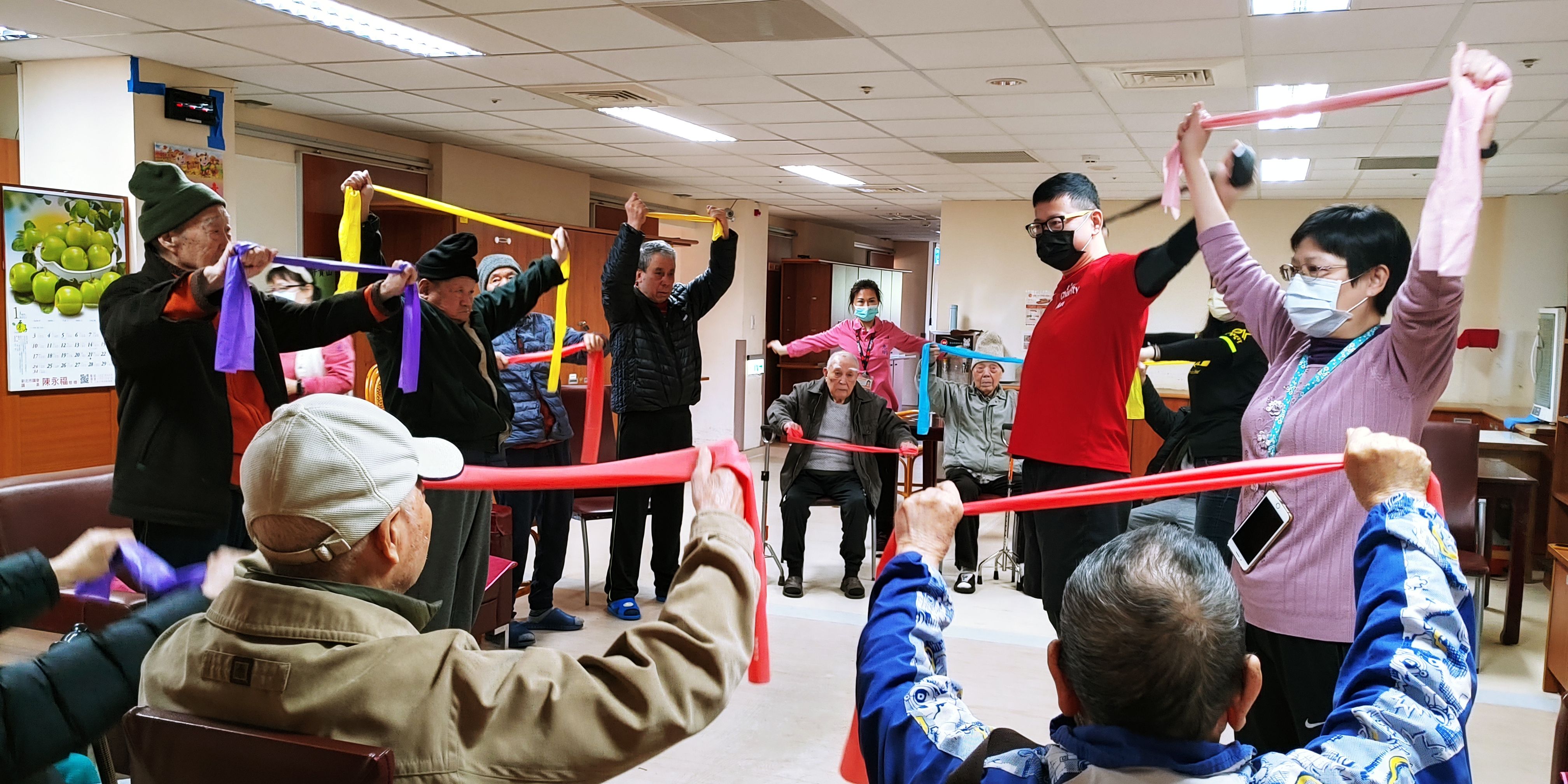 喜恩運動團隊彈力繩運動