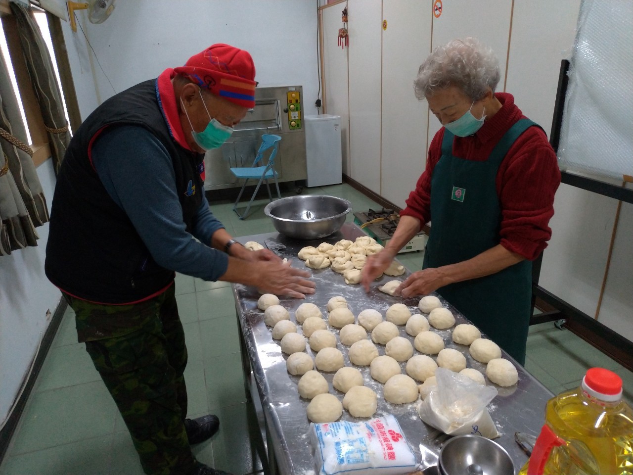 住民職能活動~手作家鄉味蔥油餅