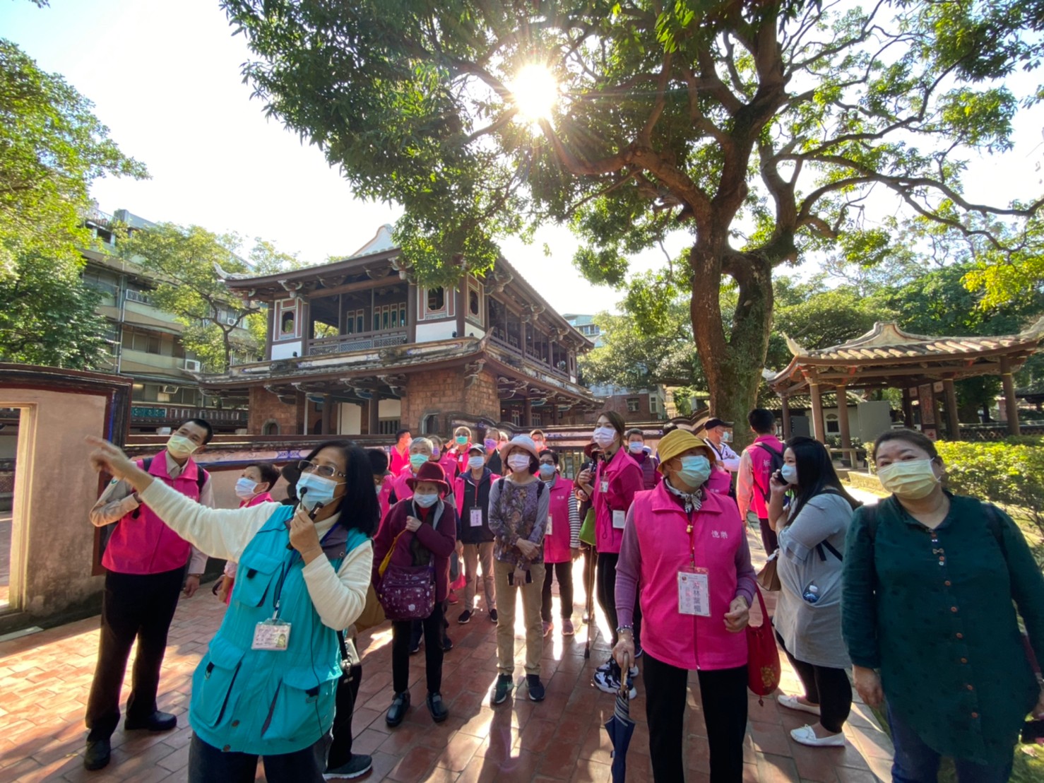 110 02 05 憶樂園 板橋榮家憶樂中心林家花園悠遊行 國軍退除役官兵輔導委員會板橋榮譽國民之家