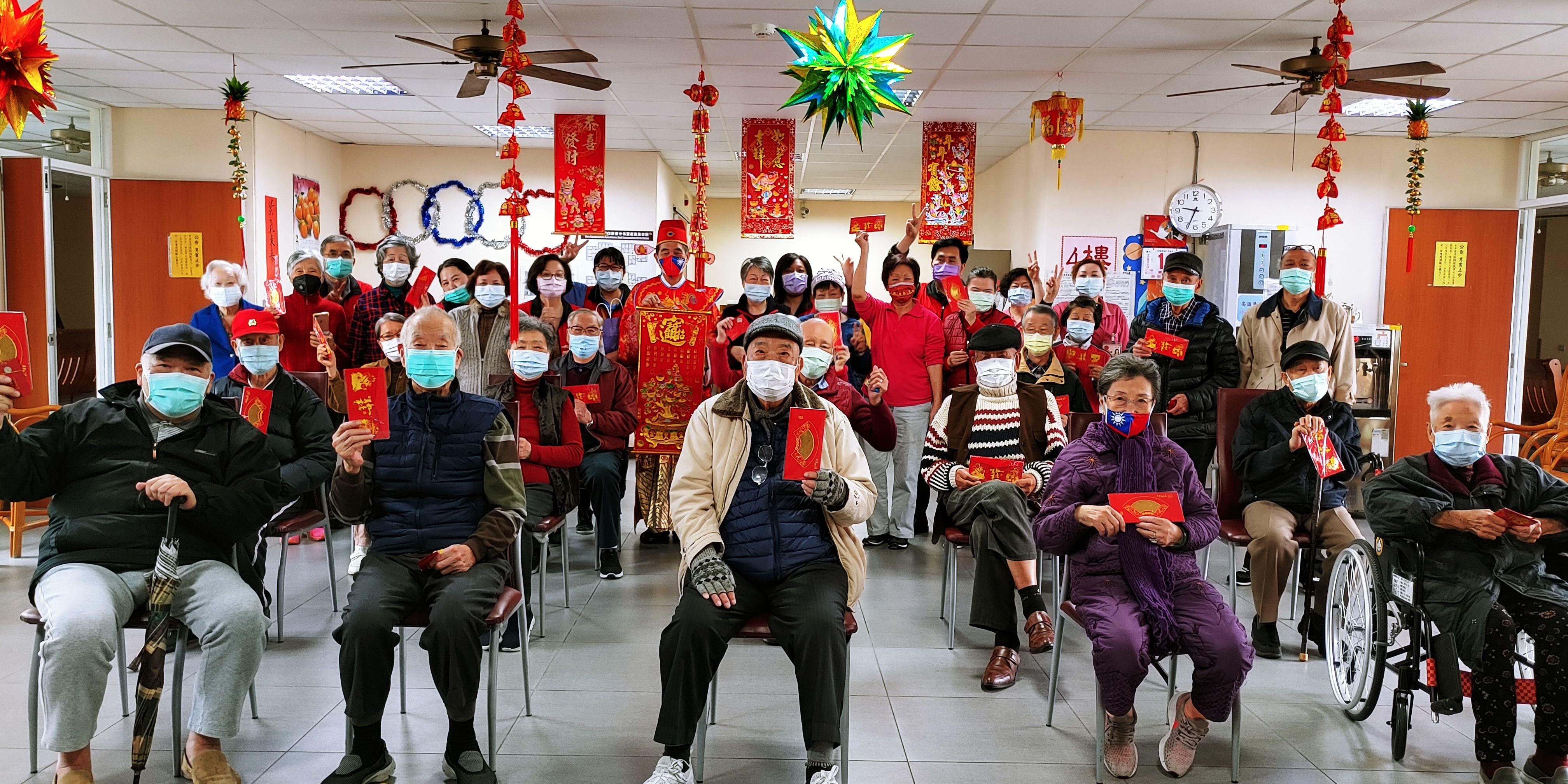 板榮財神爺 祝福長輩新年快樂健康