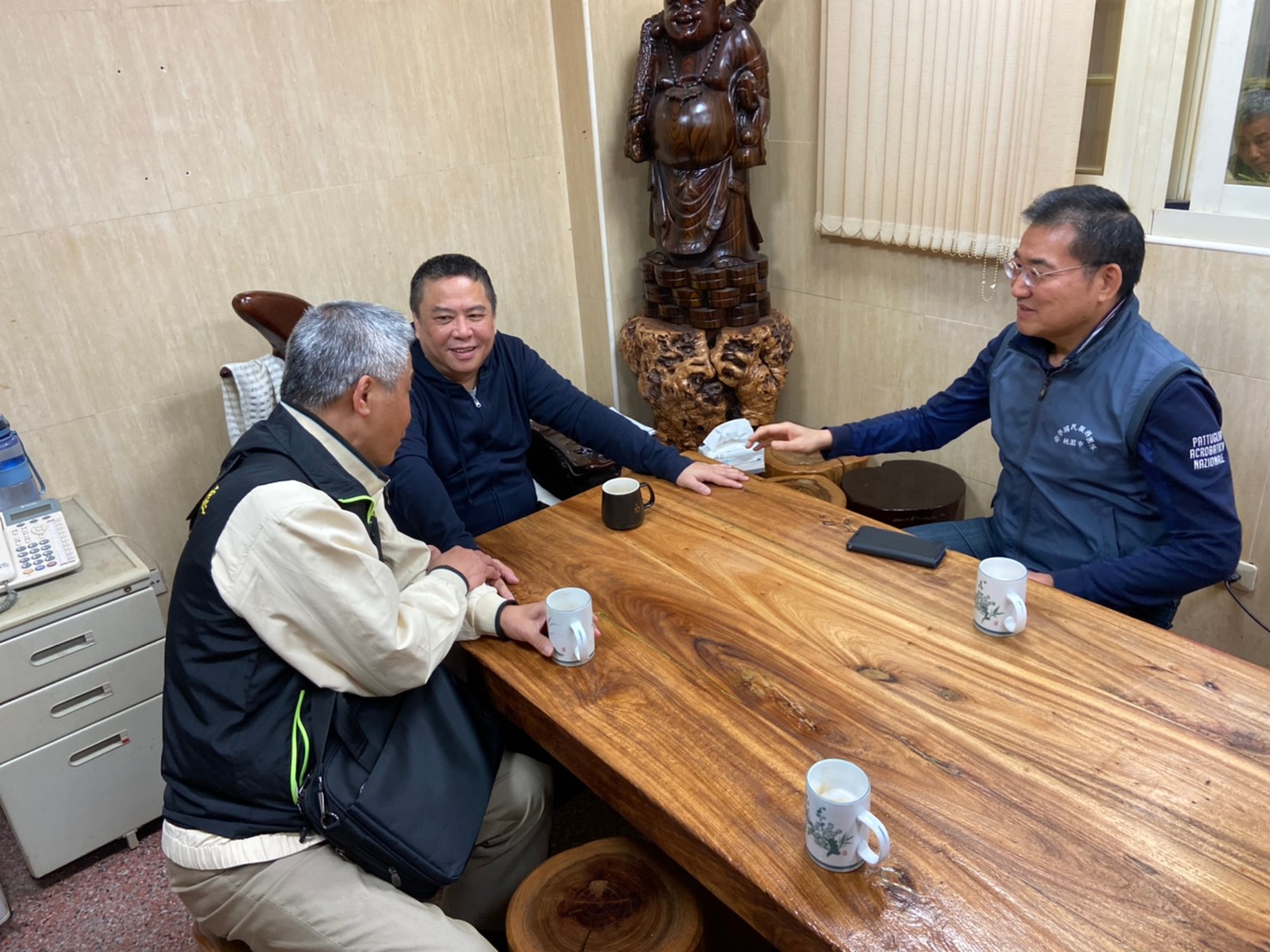 桃園榮服處訪國強保全 開拓退役官兵就業管道