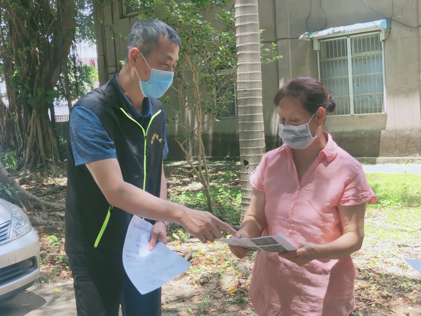 桃園榮服處貫徹大鵬主委防疫紓困政策宣導