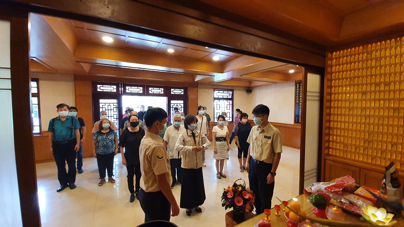 新竹榮家中元節祭祀歷年亡故榮民 普渡法會祈安康