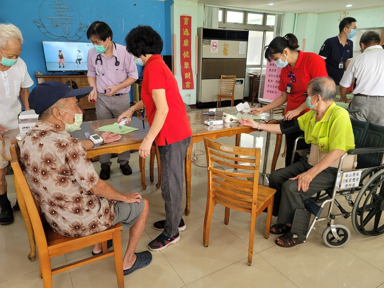 防疫不停歇，岡山榮家110年度流感疫苗開打！