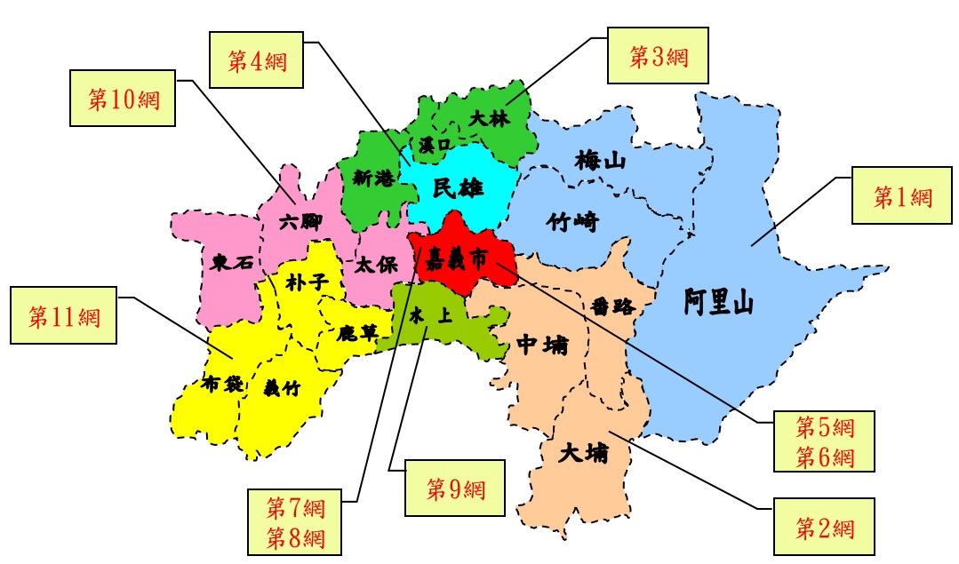嘉義服務區地圖