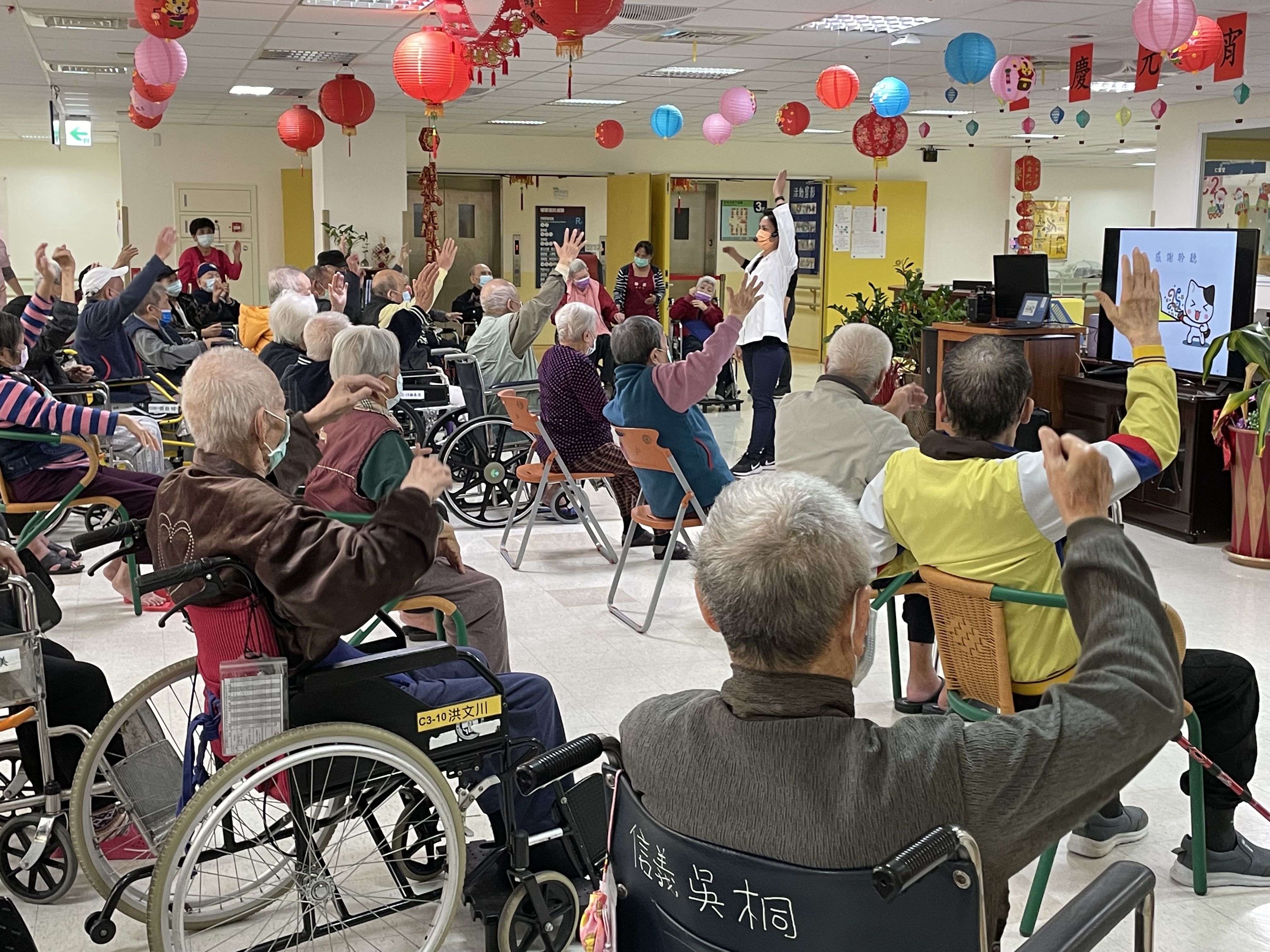 111年2月17日住民認識失智症及銀髮族有氧運動