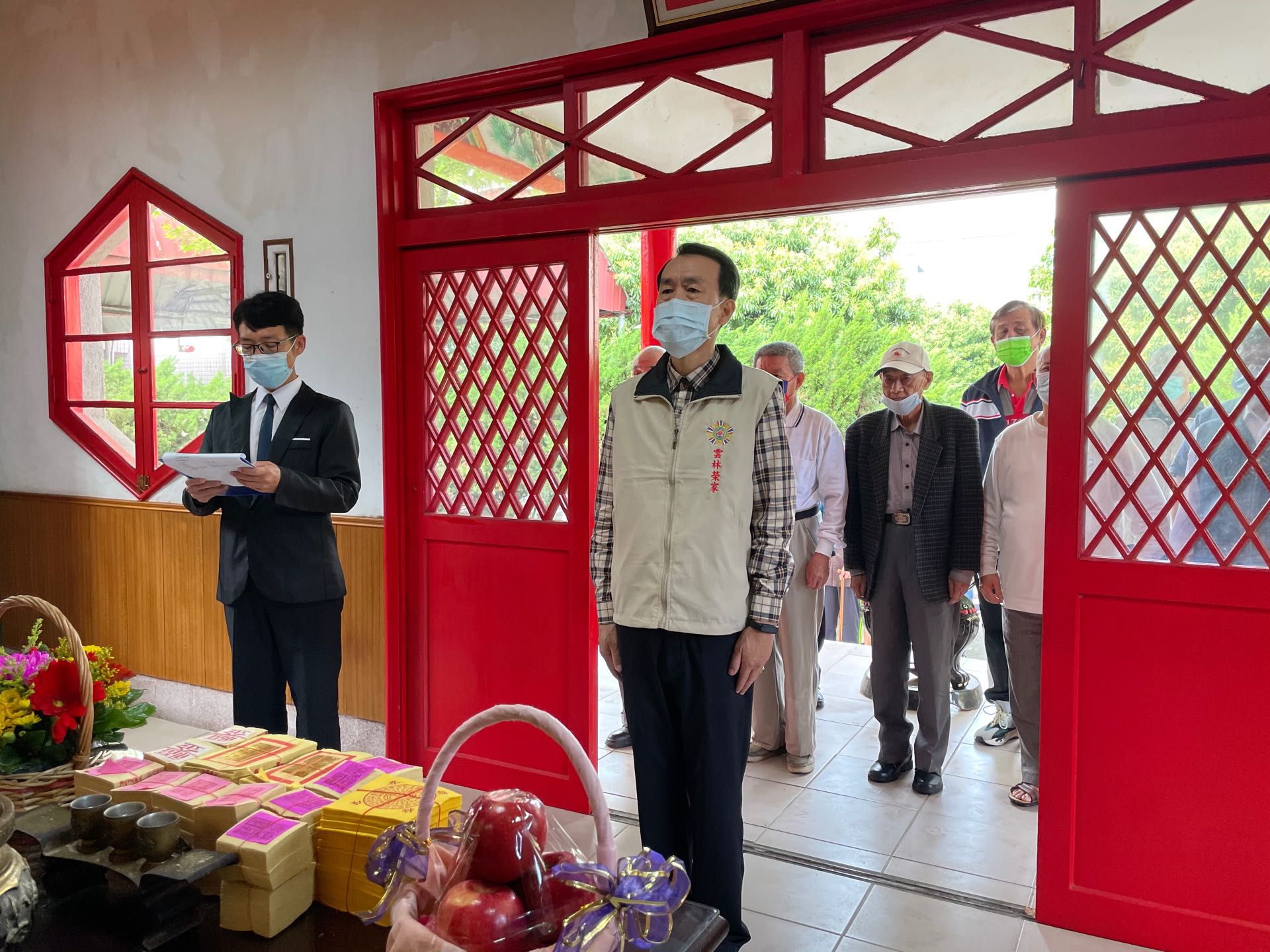 111年3月25日清明節祭祀歷年亡故榮民活動