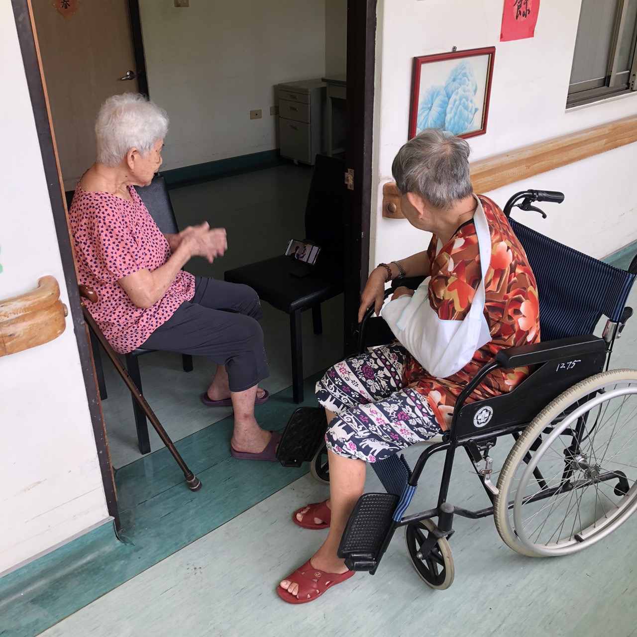 111年07月15日屏東榮家輔導人協助新住民適應團體生活