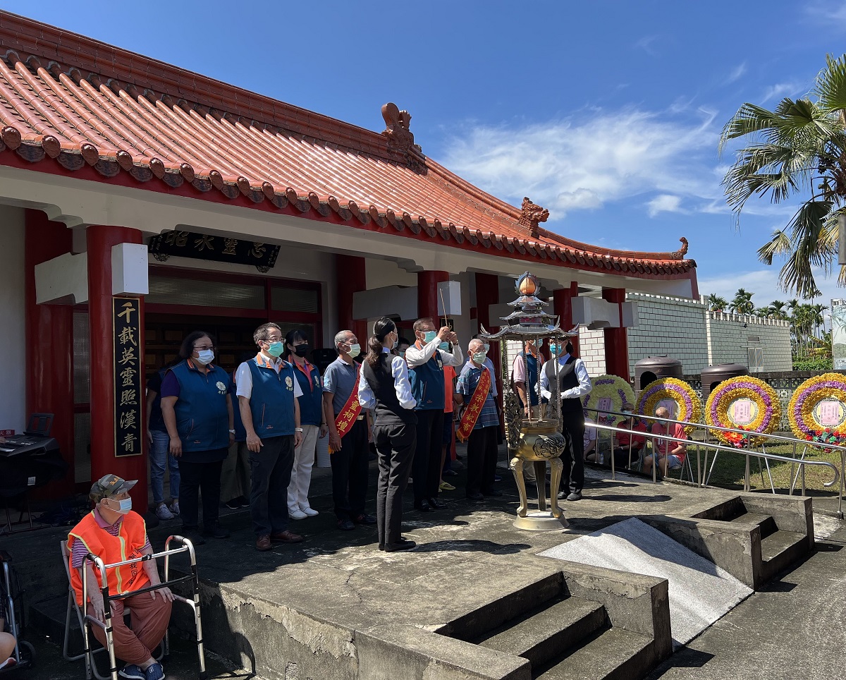 111年08月11日屏東榮家「秋祭祭悼歷年亡故榮民暨中元普渡」